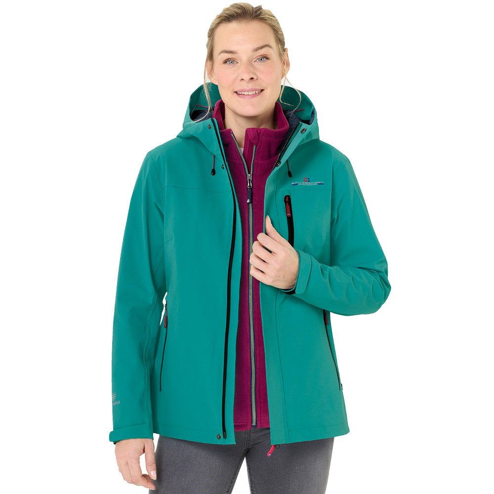 Spitzbergen Outdoorjacke wasserdicht, winddicht und atmungsaktiv Hohe Bewegungsfreiheit dank elastischer Verarbeitung