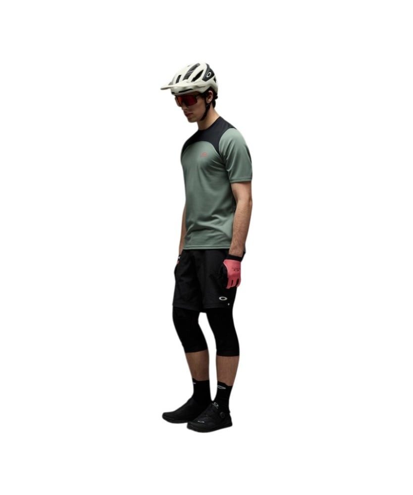 Oakley T-Shirt Free Ride SS Jersey (MTB Trail) aviator grün Herren
