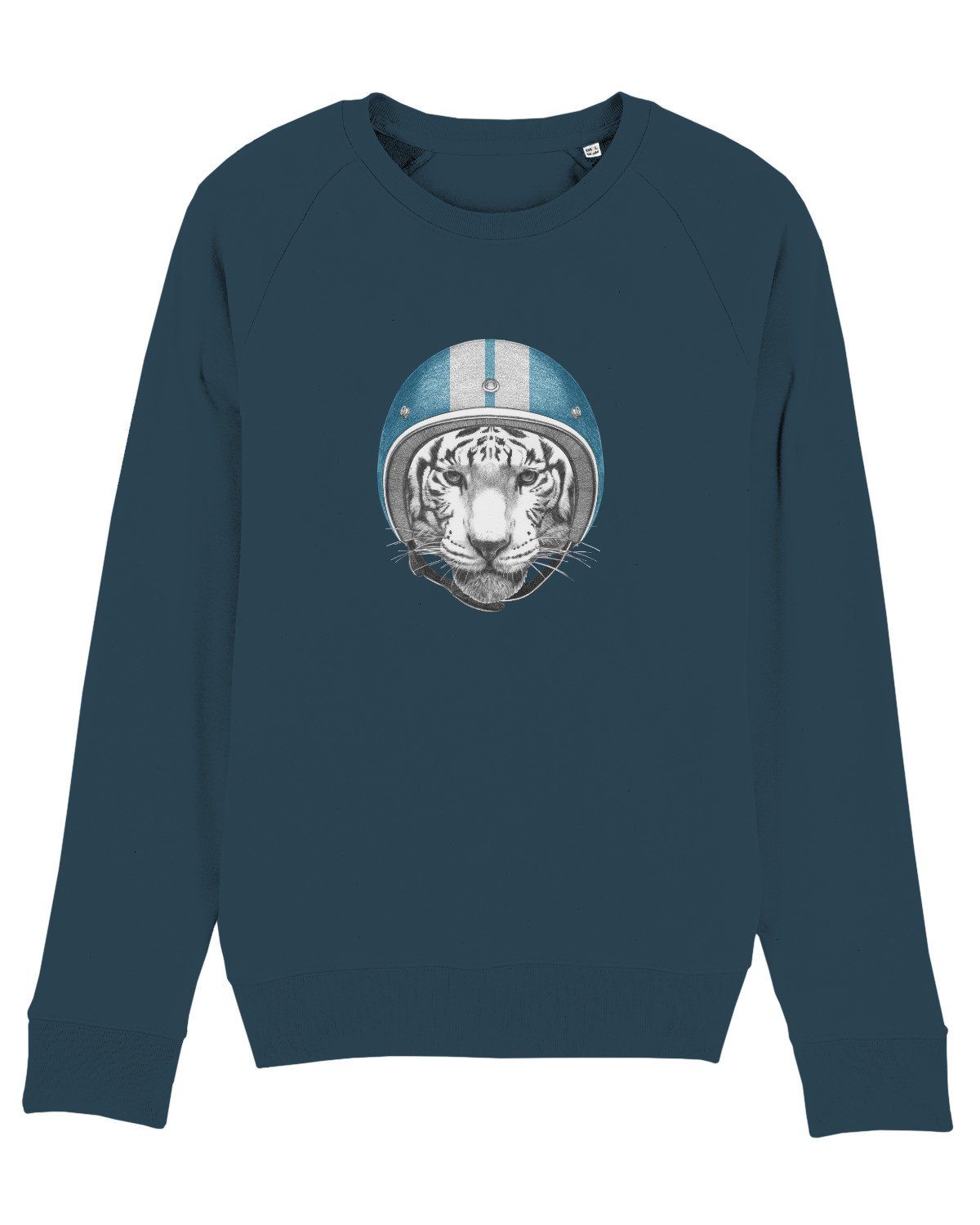 wat? Apparel Sweatshirt Racing Tiger (1-tlg) petrol