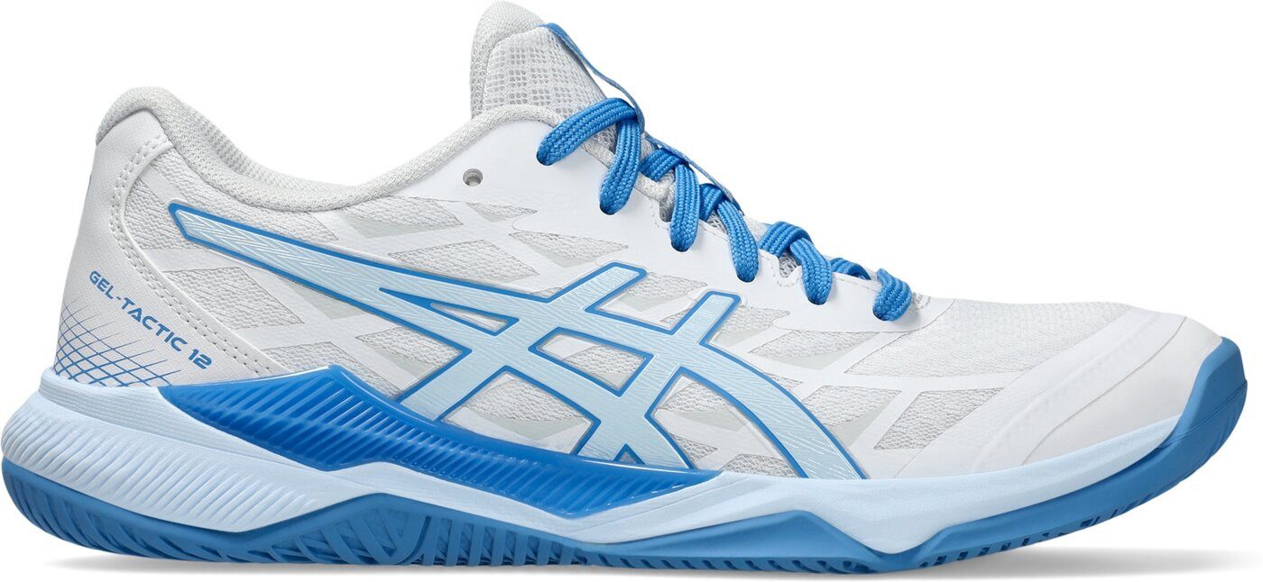 Asics GEL-TACTIC 12 WHITE/LIGHT BLUE Hallenschuh günstig online kaufen