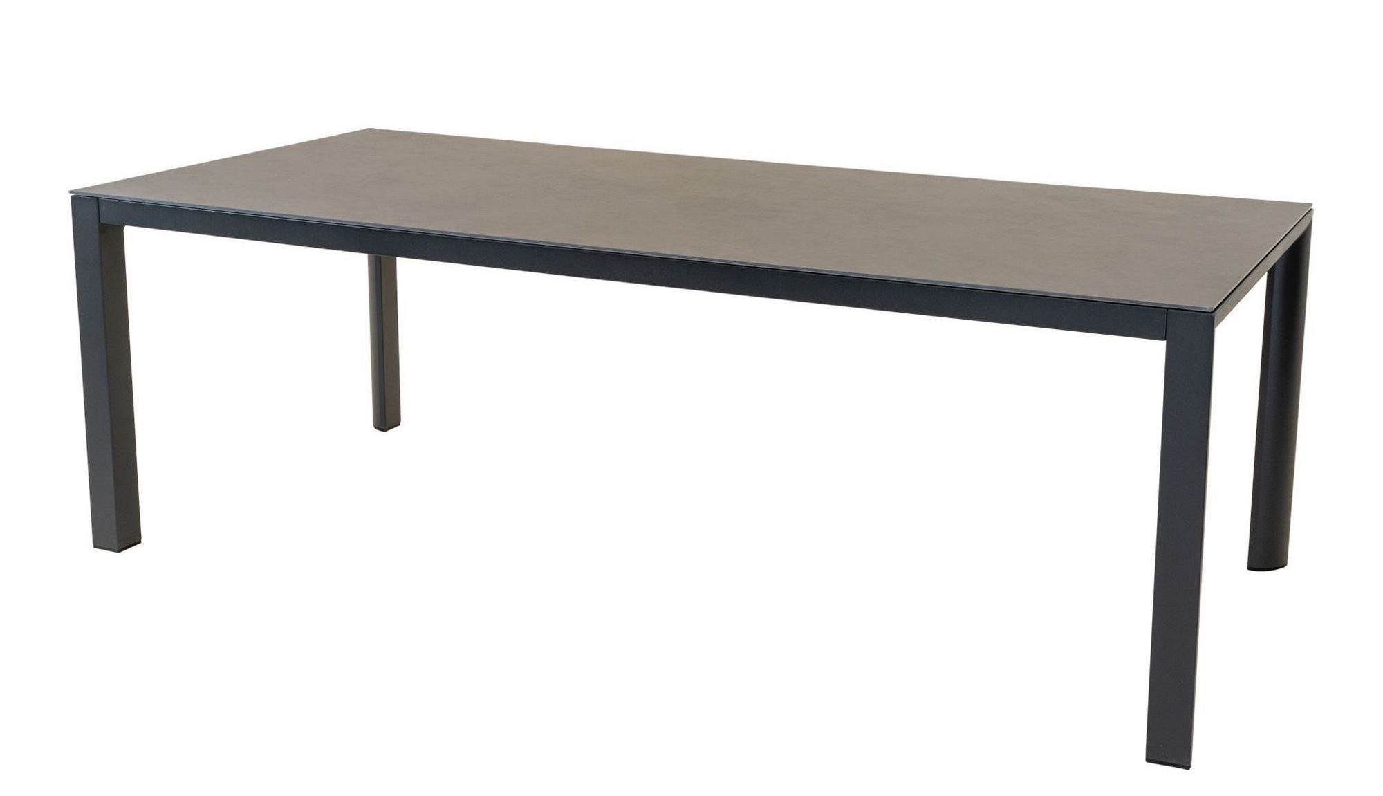 Gartentisch Lesli Living Diningtisch "Geneva Negro" 220x100 cm