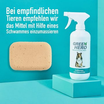 GreenHero Fellpflege Entfilzungs- und Kämmhilfe für Hunde & Katzen, 500 ml