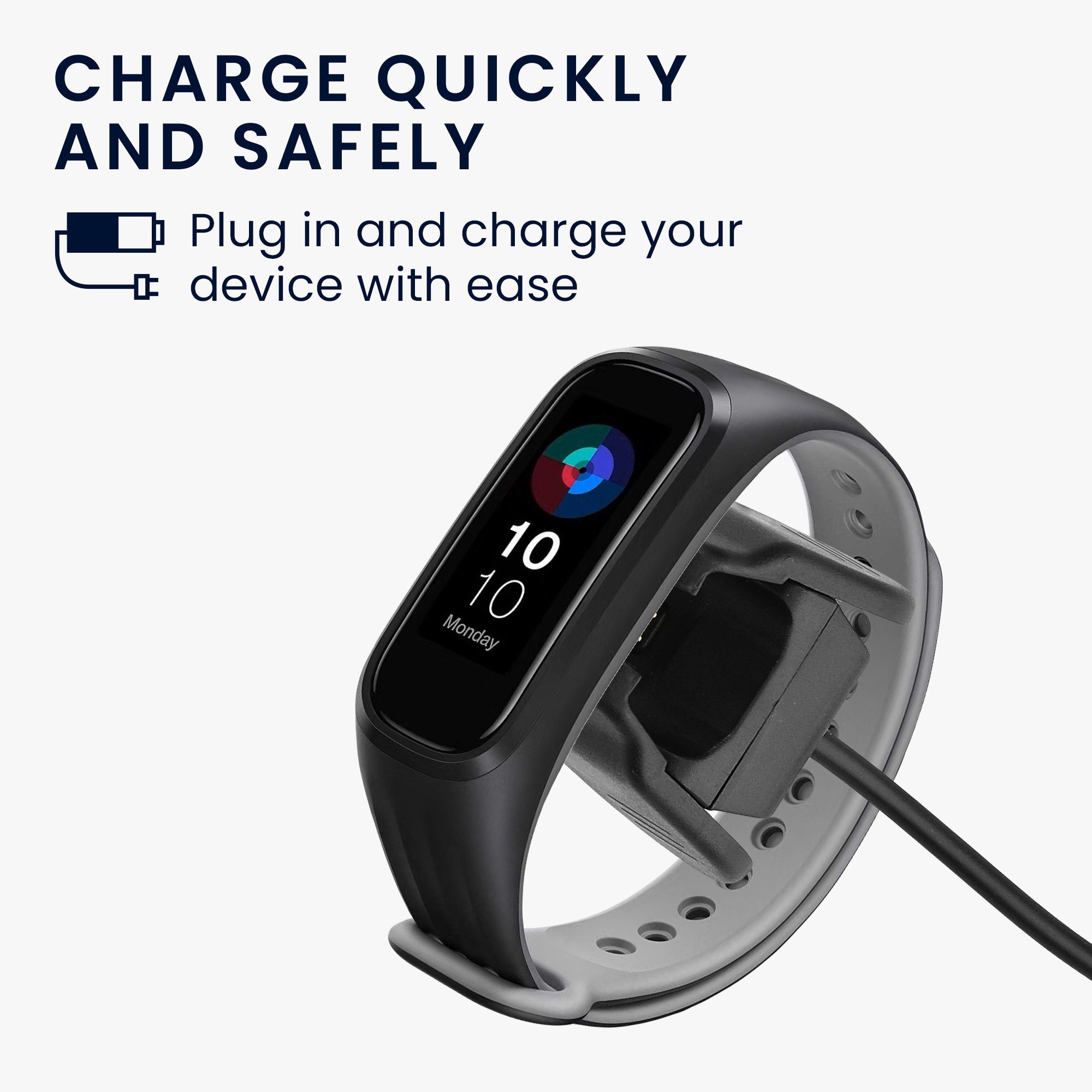 Ladekabel kwmobile Band Charger Band Ersatzkabel Fitnesstracker - - Smart Aufladekabel Oneplus Oppo Kabel für / Watch Elektro-Kabel, USB