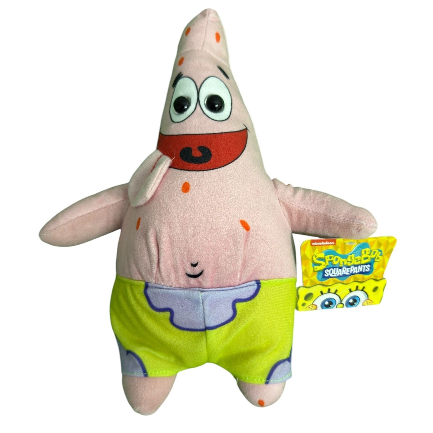 Nickelodeon Plüschfigur SpongeBob Schwammkop - PATRICK Plüschfigur Kuscheltier Stofftier ca.