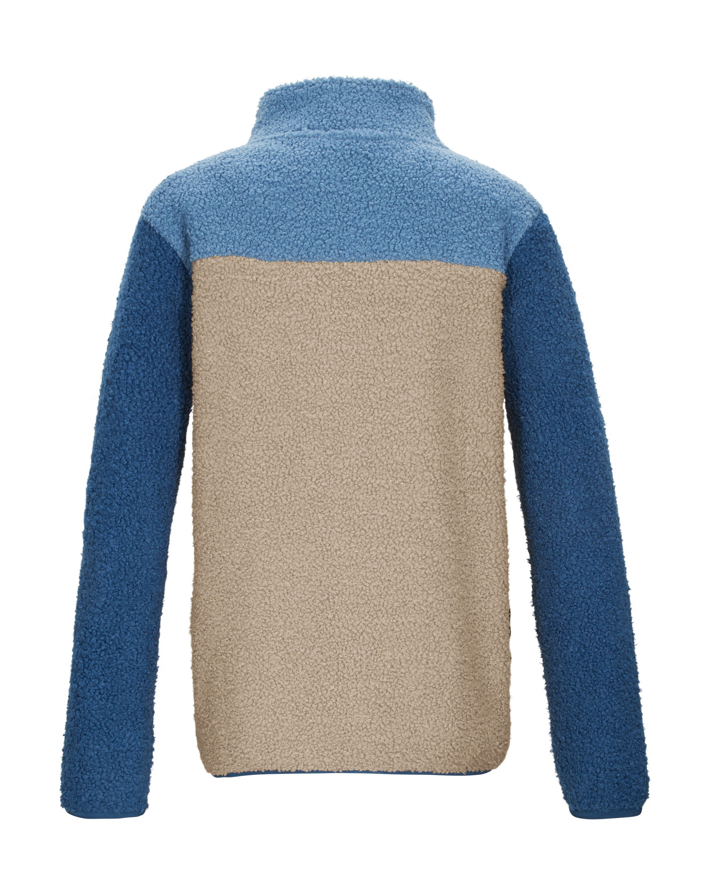 Killtec Fleecejacke KOW 143 BYS FLC JCKT Weiche Sherpa Fleecejacke, Kinnschutz, elastische Bündchen – Bild 2 von 5