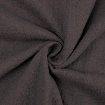 BlauWave Petticoat-Kleid Rundhalsausschnitt Kurzarm Freizeitkleid Strandkleider (1-tlg., Sommerkleid Damen Leinenkleider Sommer) Geeignet für tägliche Reisen