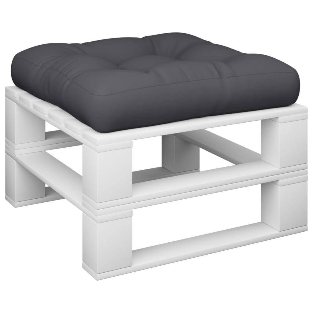 vidaXL Sitzauflage Palettenkissen Schwarz 60x60x12 cm günstig online kaufen