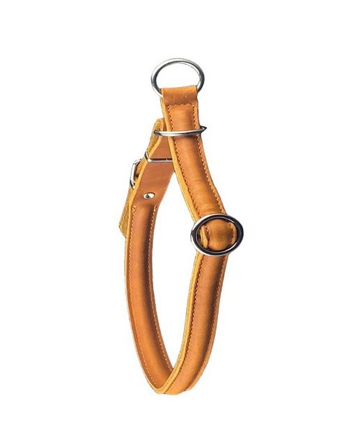 MediMuc Hunde-Halsband Rund & Weich Zugstopp Hundehalsband mit verstellbarer Schnalle