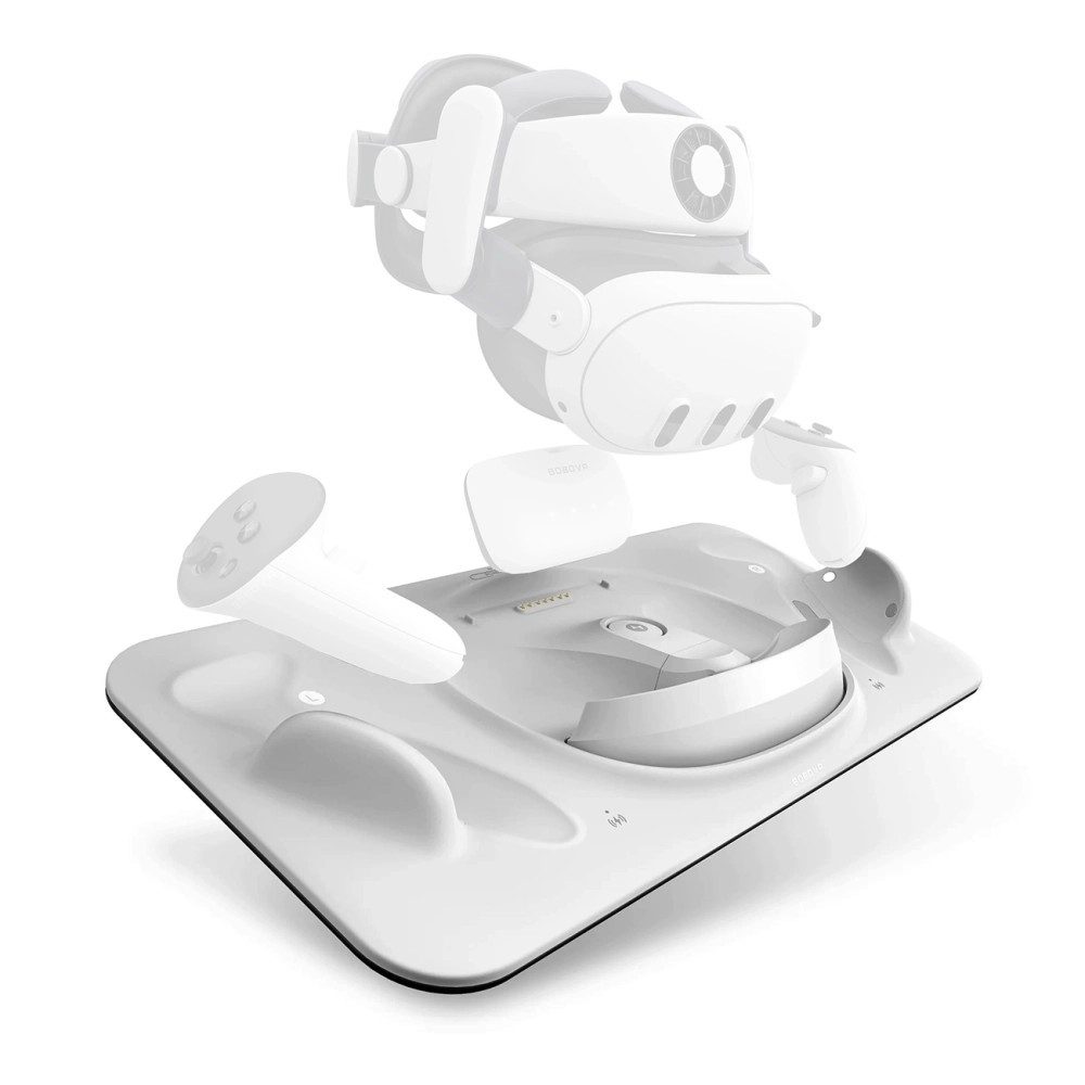 BOBOVR VR-Set Ladedock Ladestation (Spar-Set, 1-tlg., All-in-One-Ladung, kabellos, automatischer Überladeschutz)