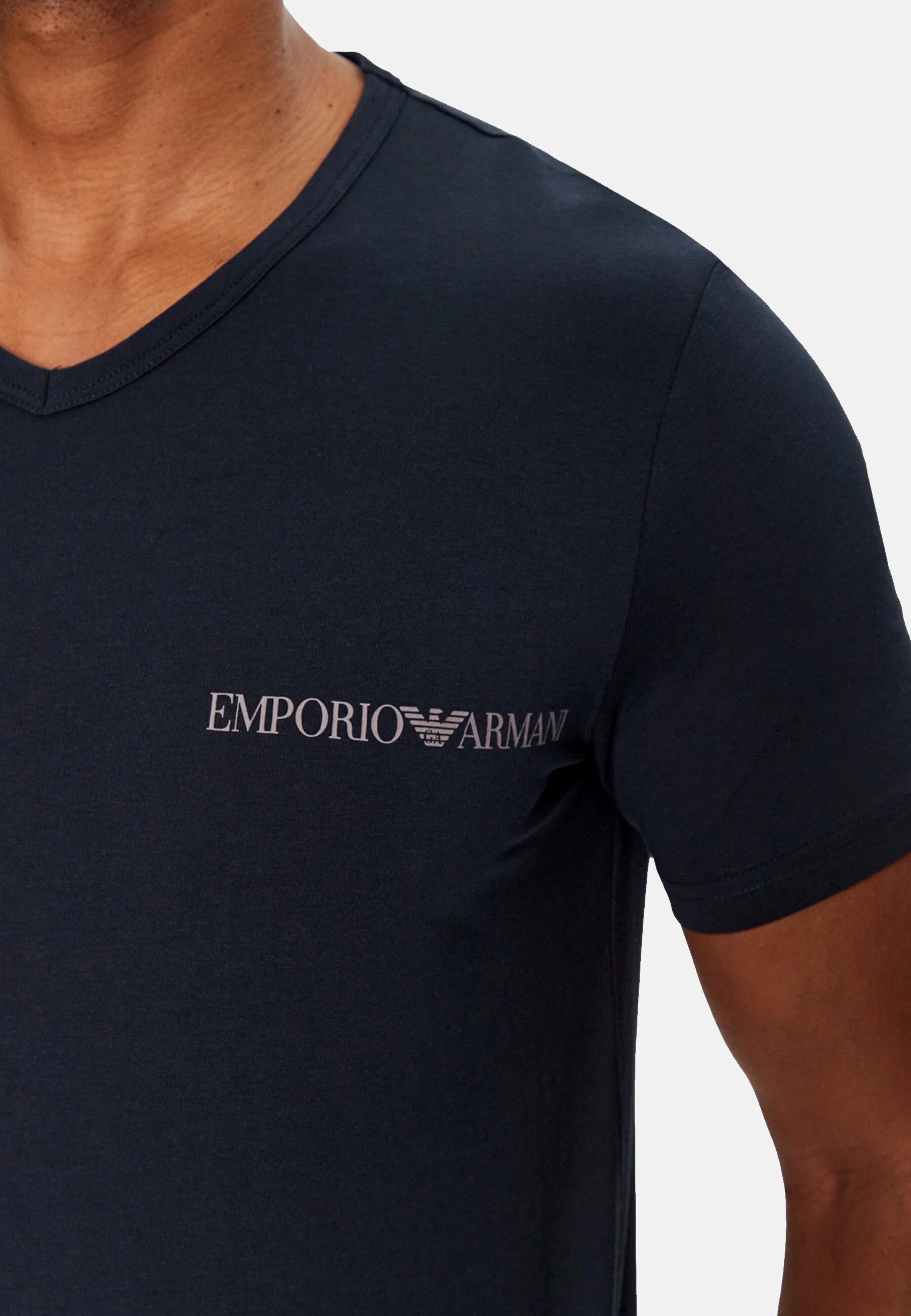 Emporio Armani T-Shirt T-Shirt Kurzarmshirt 2 Pack (2-tlg., 2)
