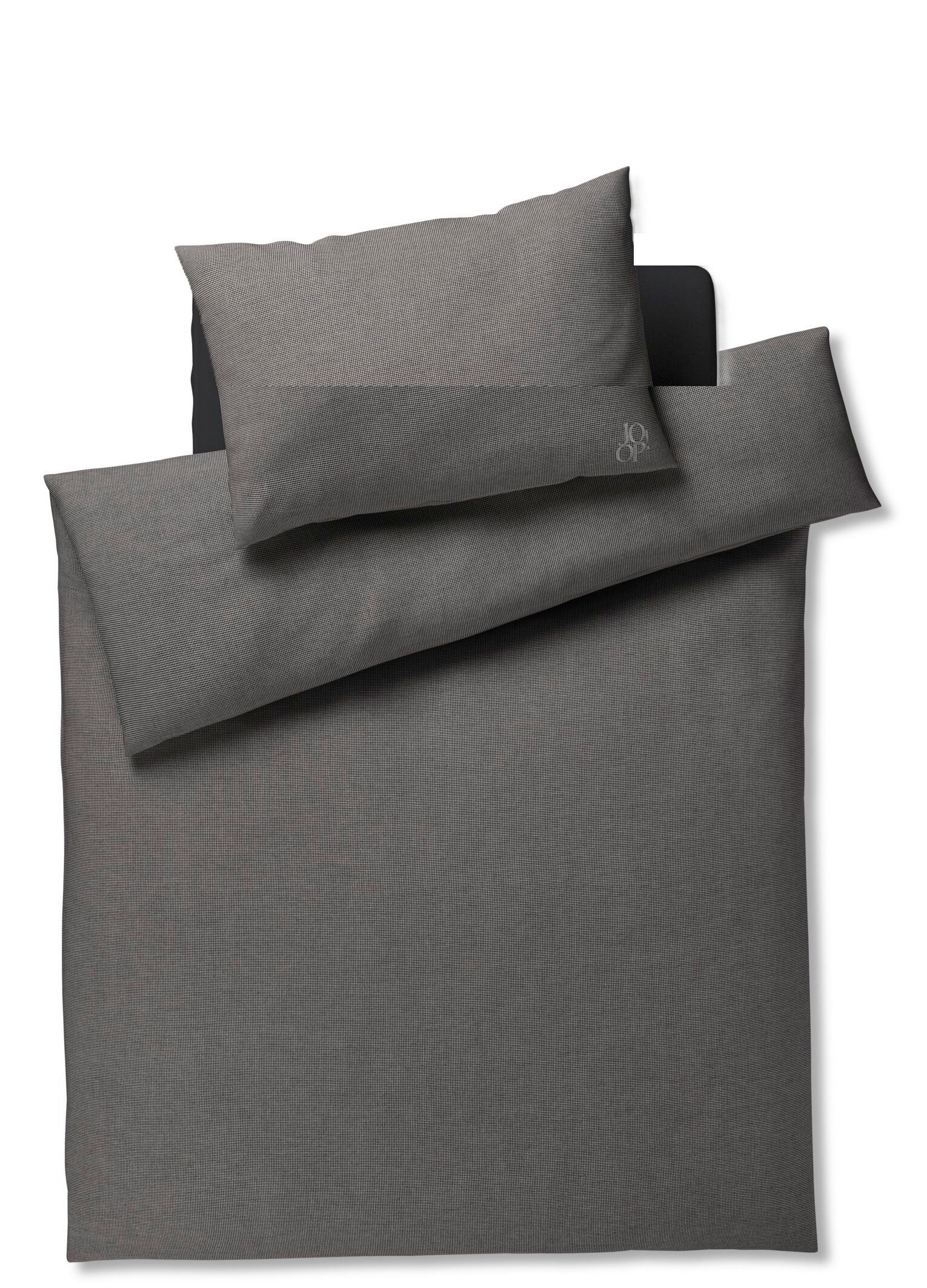 JOOP! Постельное белье Постельное белье Luxury Flanell SOFT 45004, angenehm wärmender Komfort, Hahnentritt Dessin