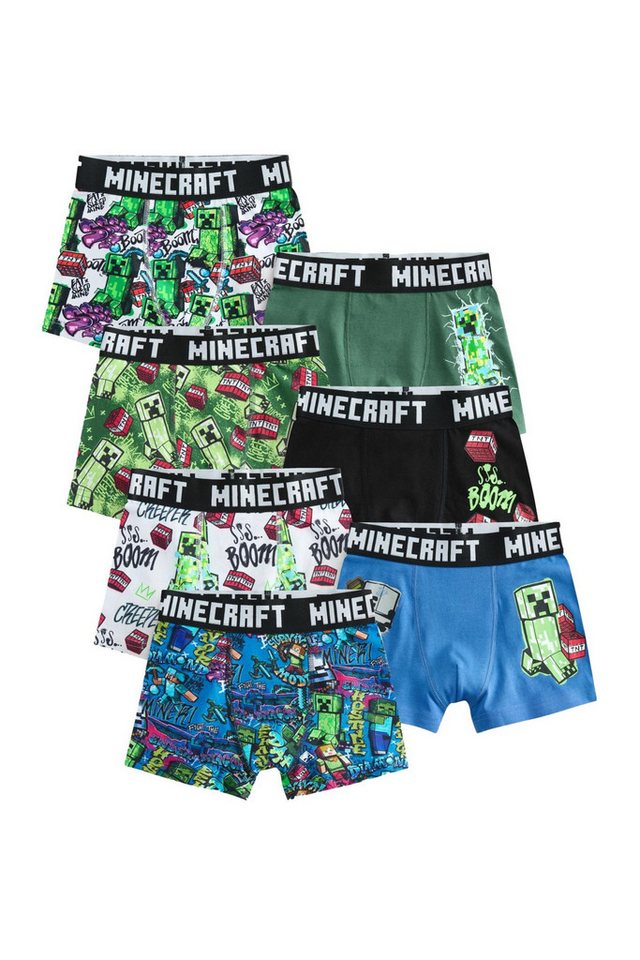 Next Trunk 7er-Pack Unterhosen, Minecraft (7-St)