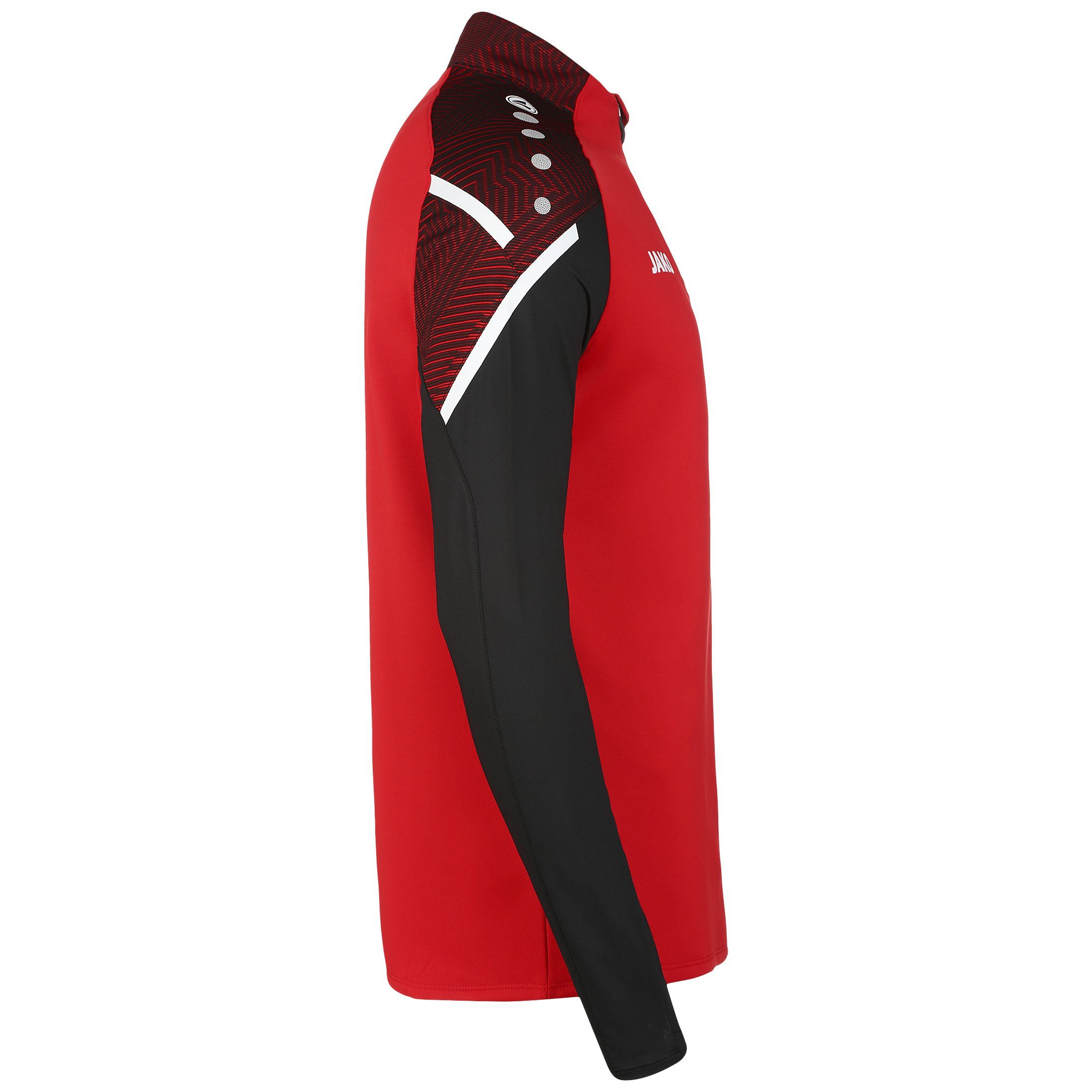 Herren rot Trainingsjacke schwarz Performance Ziptop Jako Trainingspullover /