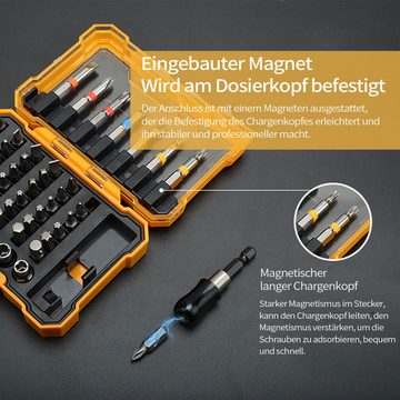 Amissz Schraubendreher Reparatur Mini Bit-Schraubendreher Set Feinmechanik Set( 50-tlg)