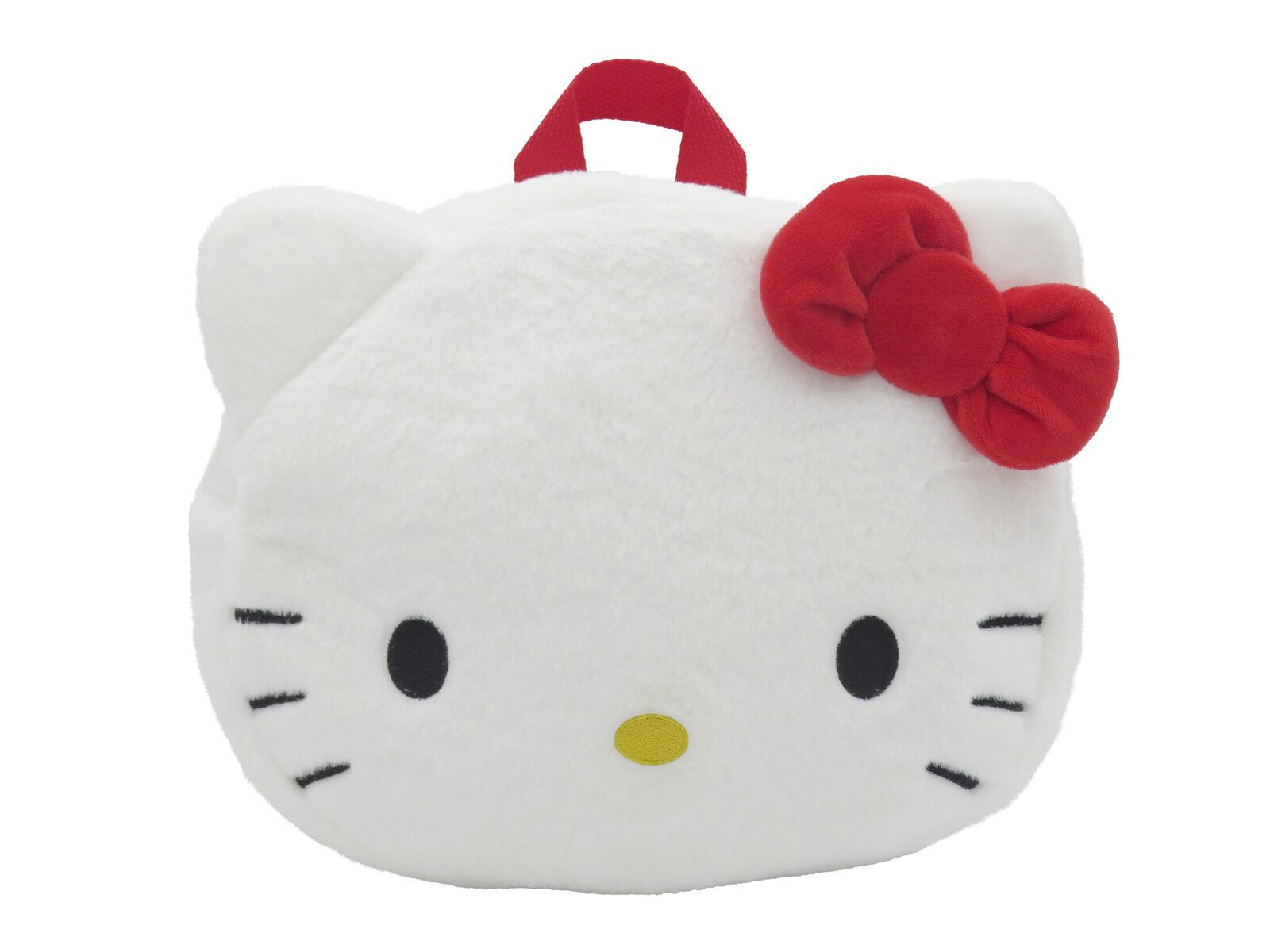 Hello Kitty Kinderrucksack - Plüschrucksack Kuschelig mit Reißverschluss (1-tlg)
