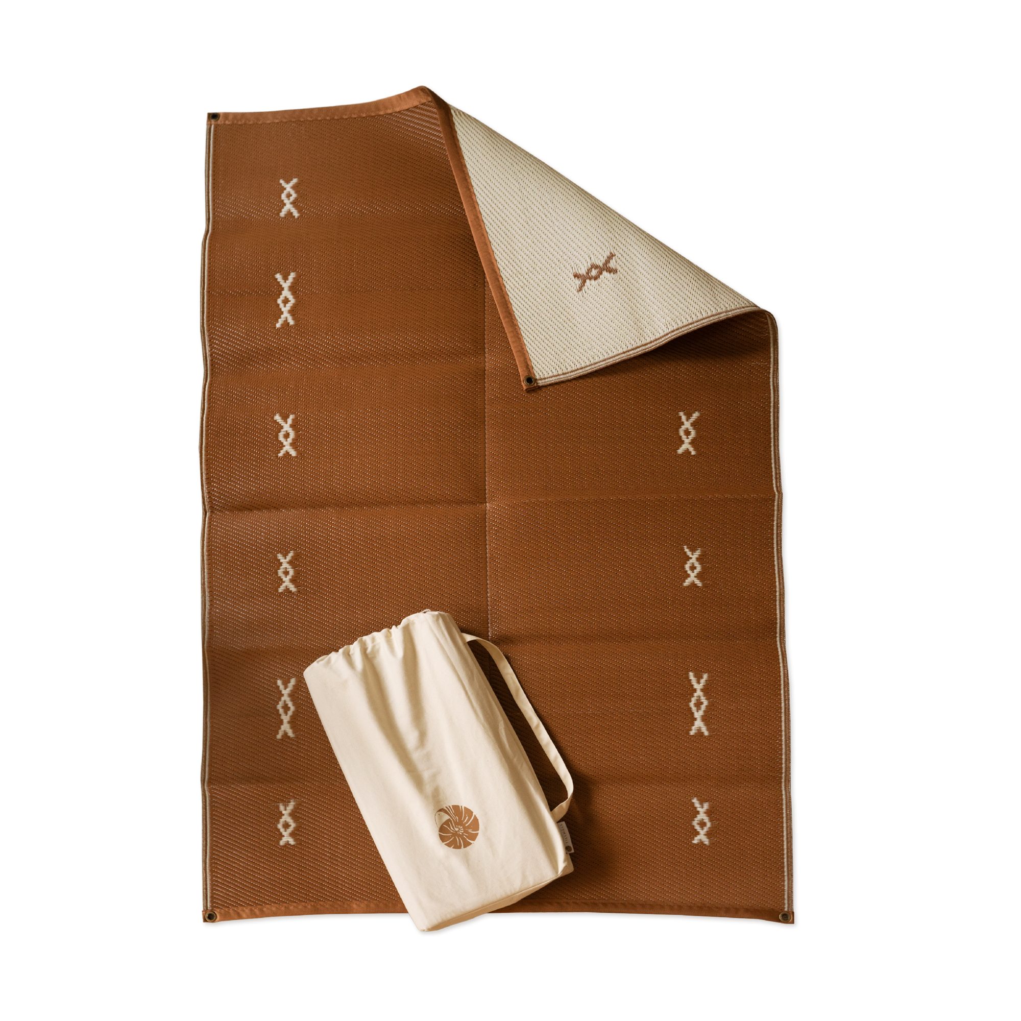 Outdoorteppich Wasserdicht & Wendebar, Outdoor Matte für Camping, Balkon & Strand