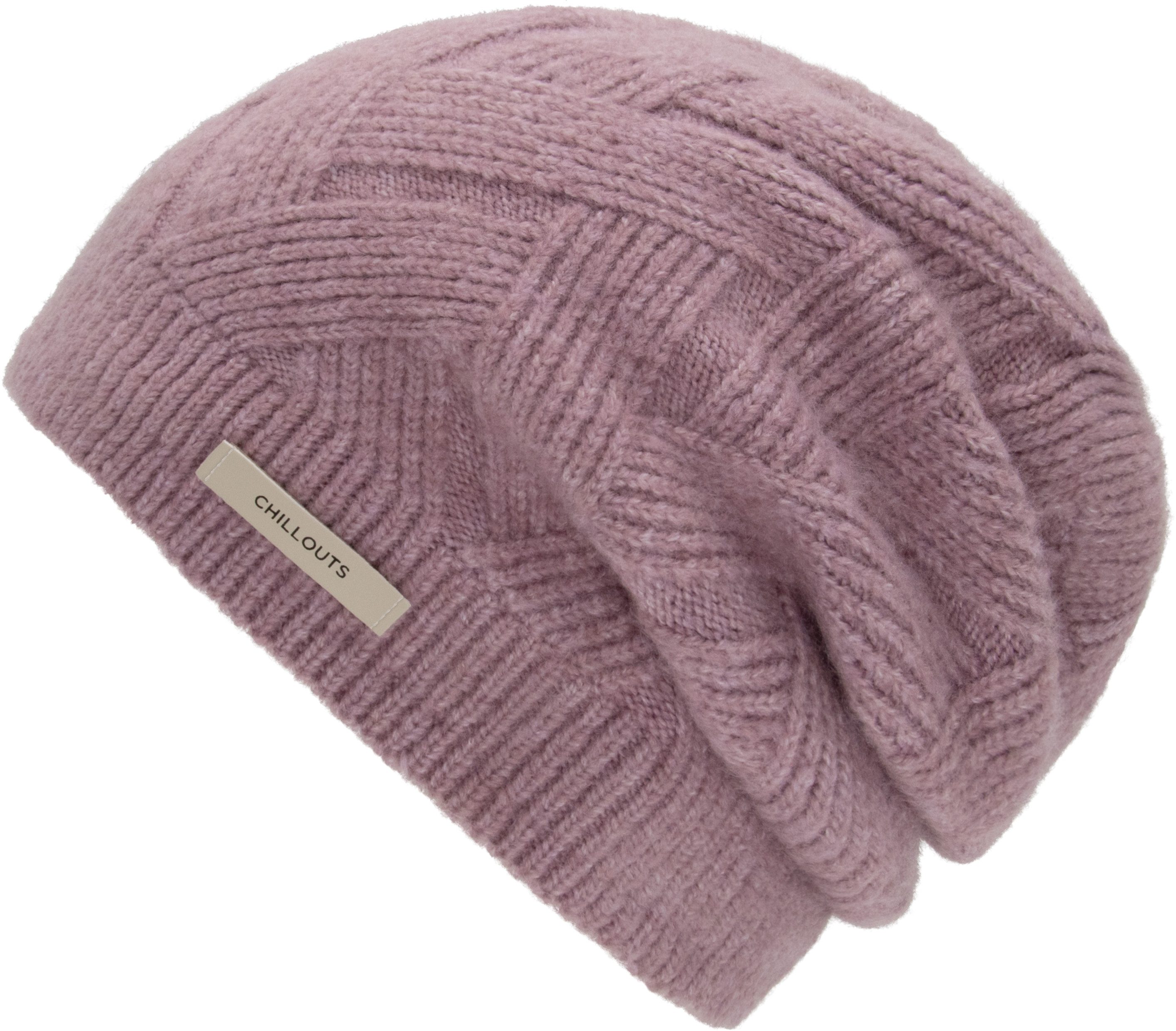 chillouts Beanie Vanja Hat Moderne, flauschige Strickmütze mit wärmendem Fleece-Futter