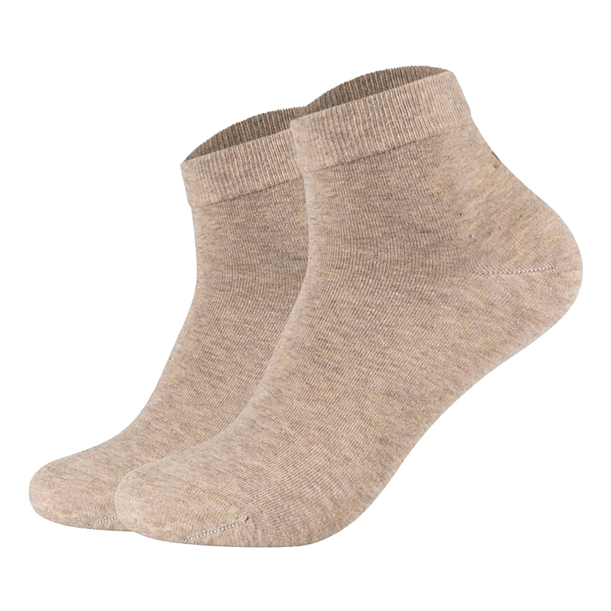 Kurzsocken Unisex Socken 2er Pack Baumwolle