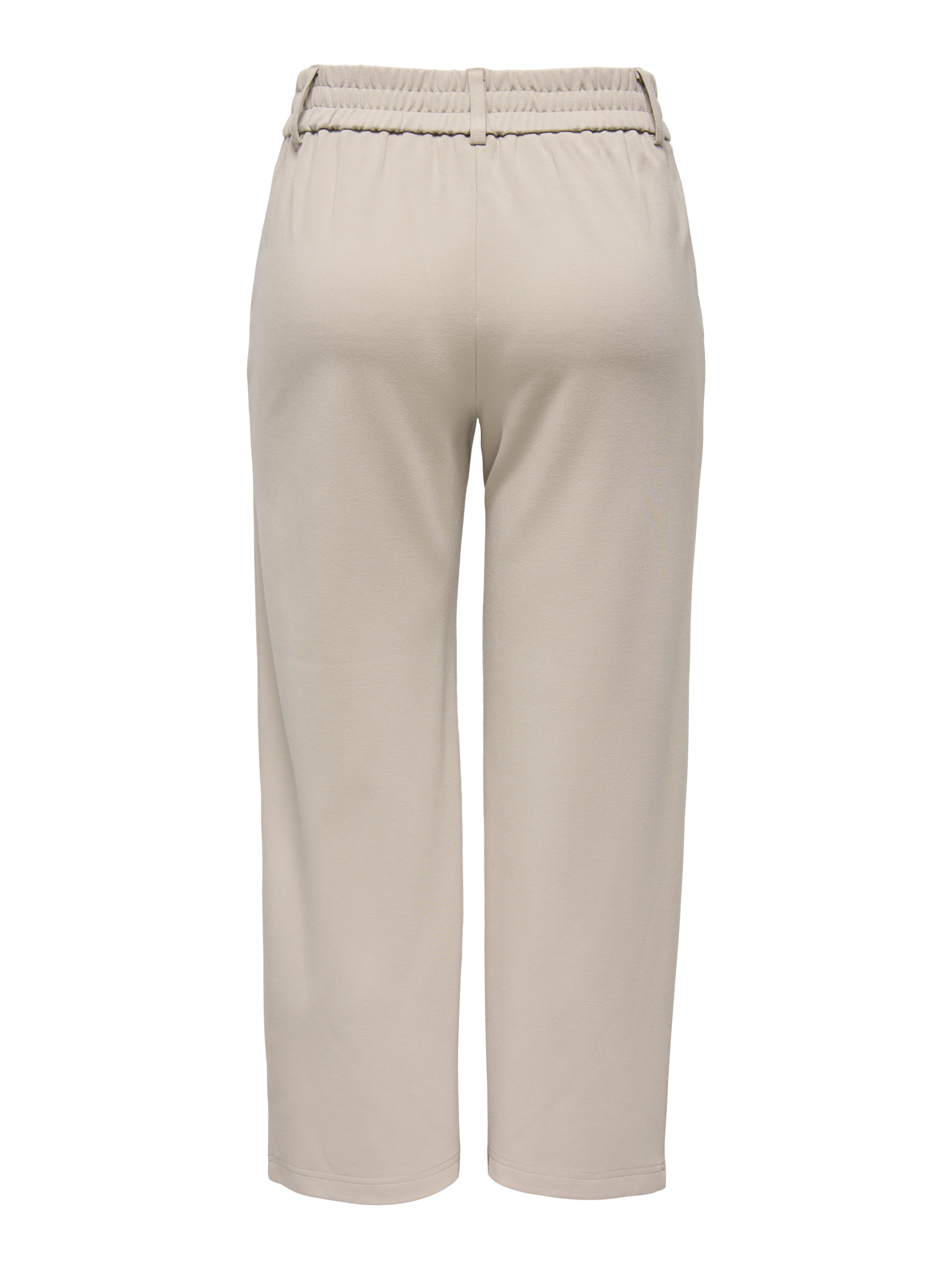 ONLY Culotte ONLPOPTRASH LIFE MW STRAIGHT CULOTTE PNT elastisches Bündchen hinten