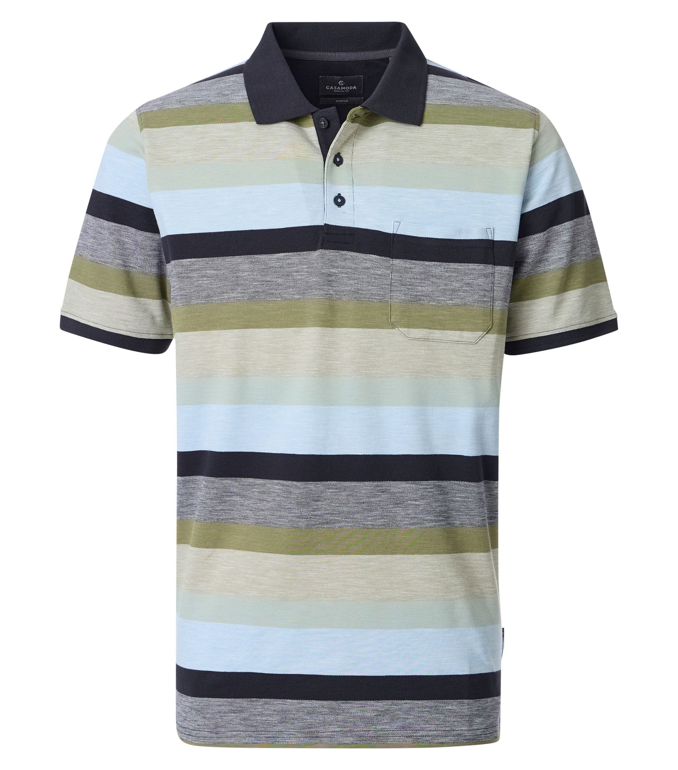 CASAMODA Poloshirt CASAMODA Polo-Shirt gestreift
