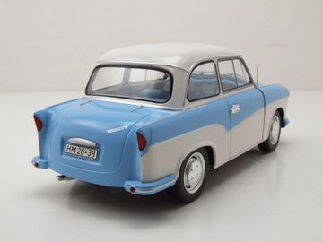 Solido Modellauto Trabant P50 Trabbi 1958 hellblau weiß Modellauto 1:18 Solido, Maßstab 1:18