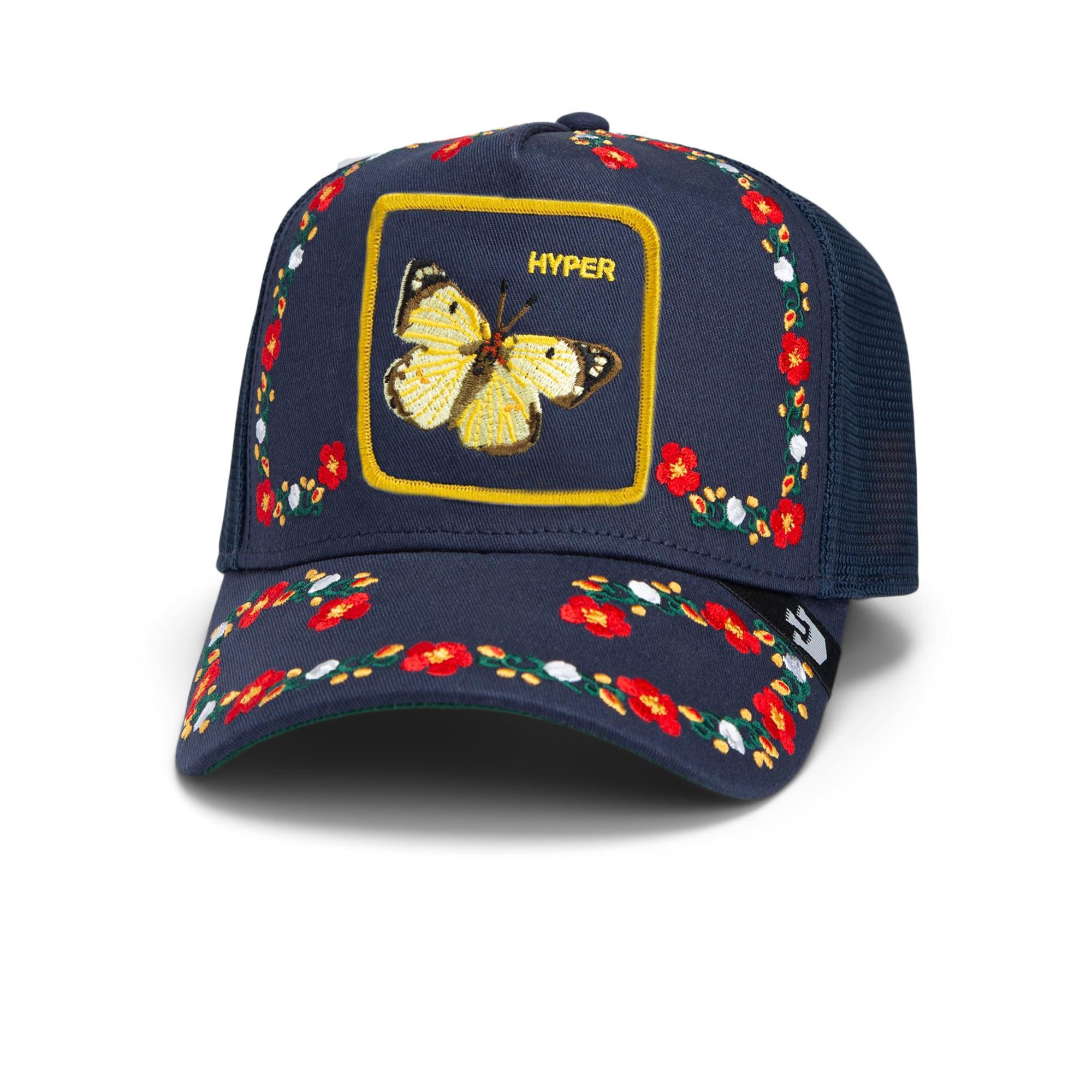 GOORIN Bros. Trucker Cap Goorin Bros. Trucker Cap - Hyper Active - Flora Fauna Navy (Basecap, Meshcap, Trucker Kappe)