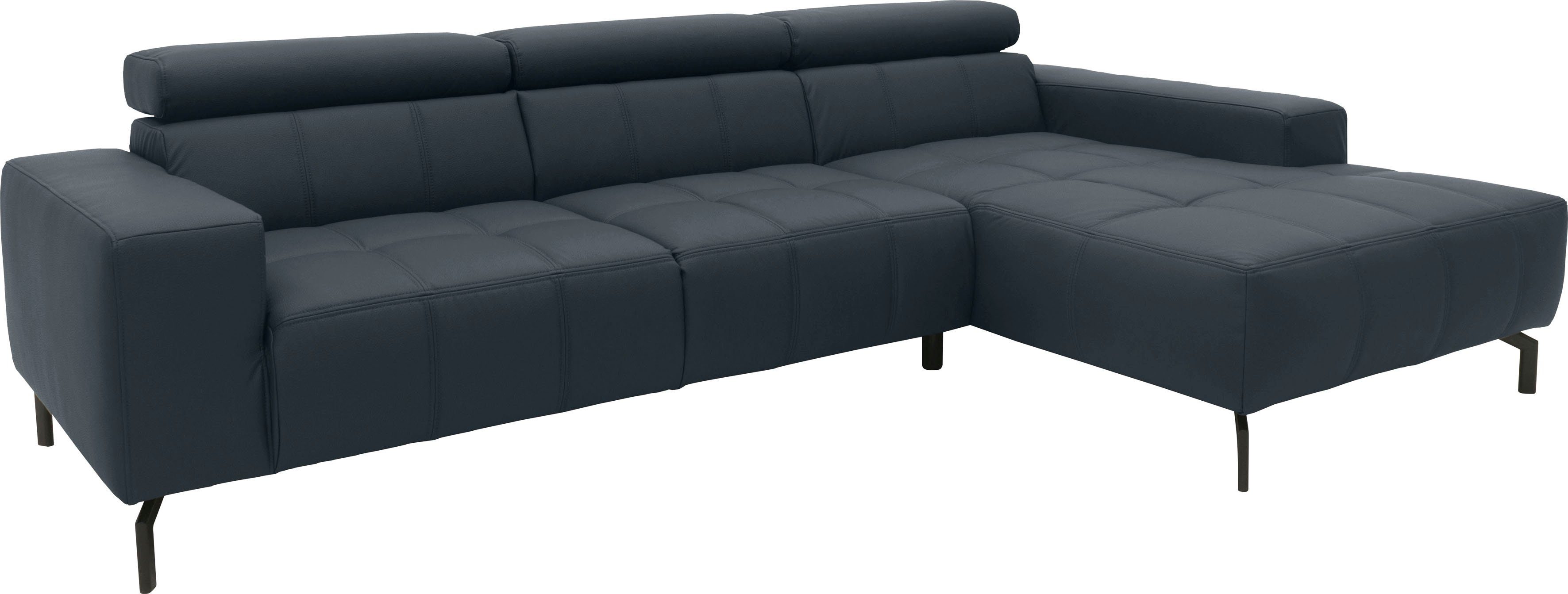 DOMO collection Ecksofa "Cunelli tolle Sitznähte als Designelement, fester günstig online kaufen