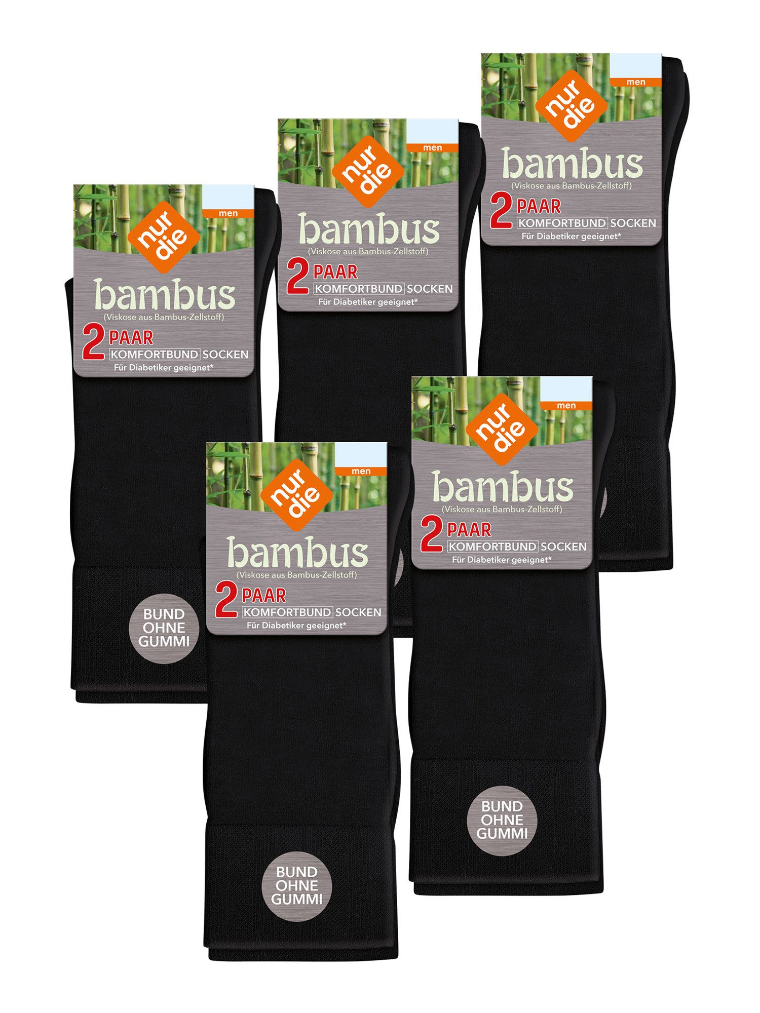 Nur Die Freizeitsocken Komfortbund Socken Viskose günstig online kaufen
