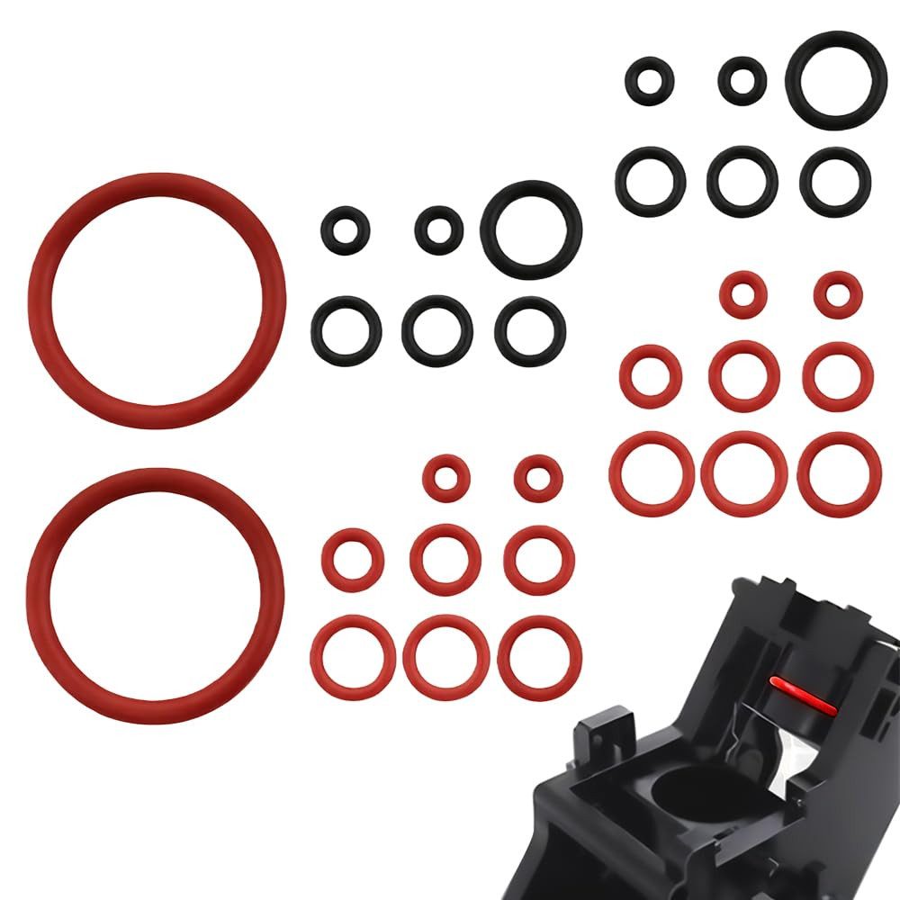 FELIXLEO Dichtungsring 30tlg Silikon O Ring Set für Philips Saeco Gaggia Kaffeemaschine (1-St)