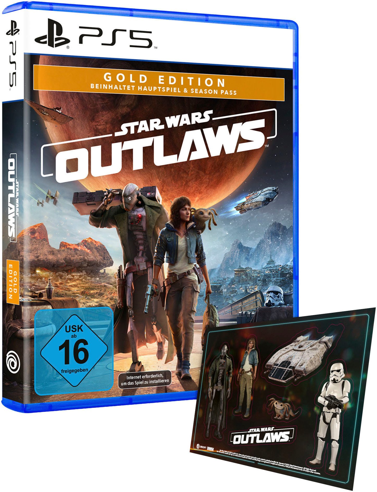 Star Wars Outlaws Gold Edition PlayStation 5