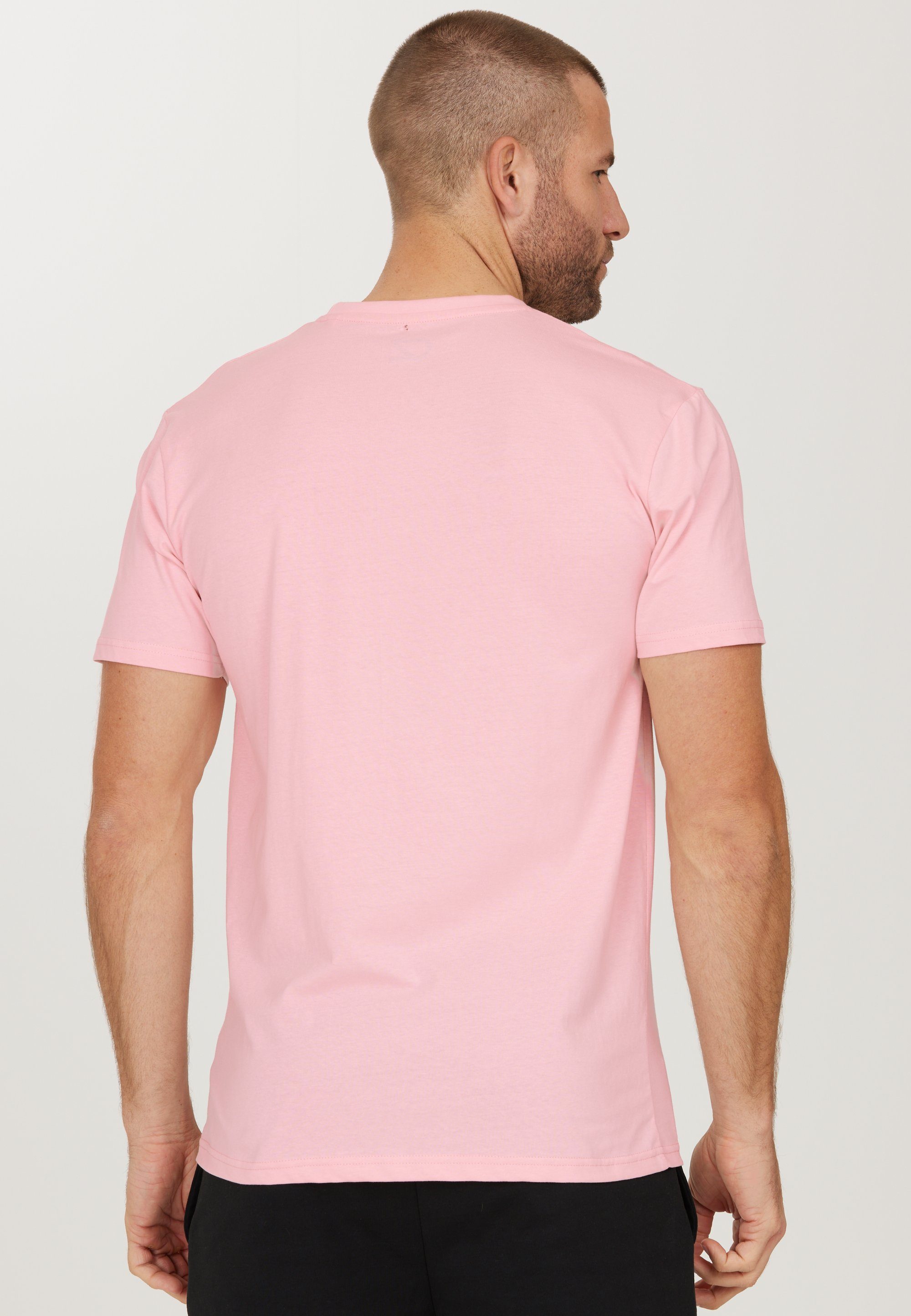 Design rosa Beachlife im Qualität sommerlichen atmungsaktiver T-Shirt mit CRUZ