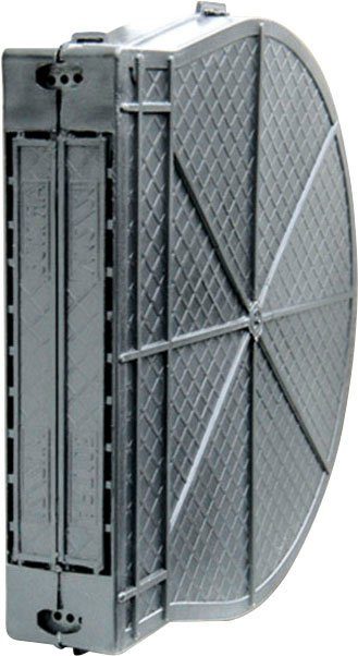 SCHELLENBERG Mauerkasten für Einlasswickler und elektrische Gurtwickler Maxi, Packung, 1-St., Gurtkasten aus PVC, Lochabstand 16,0 cm
