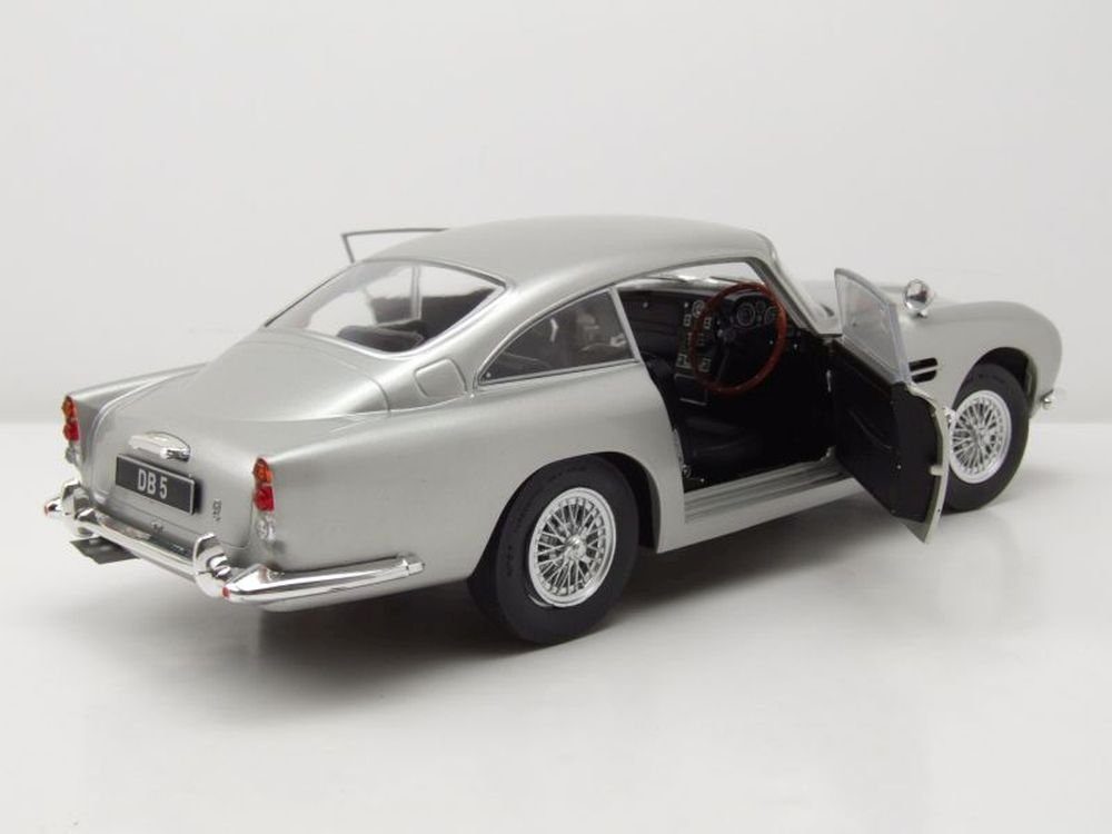 Solido Modellauto Aston Martin DB5 1964 silber, Maßstab 1:18