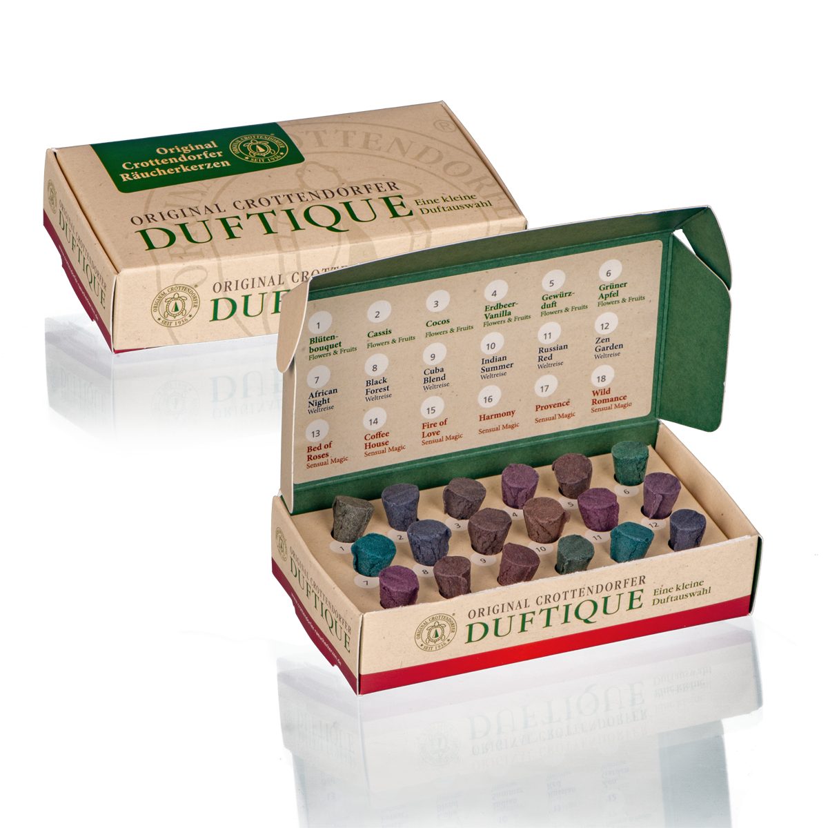 Crottendorfer Duftkerze Duftique Probierset 2: Flowers günstig online kaufen
