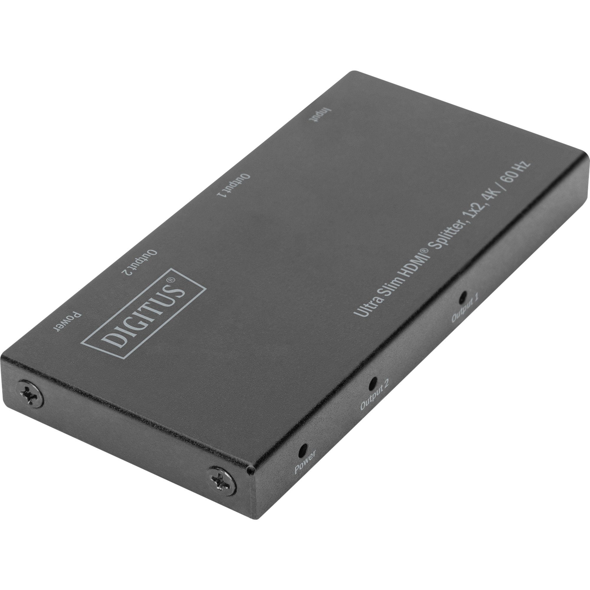 Digitus Ultra Slim HDMI Splitter, 1x2, 4K / 60 Hz HDMI-Kabel