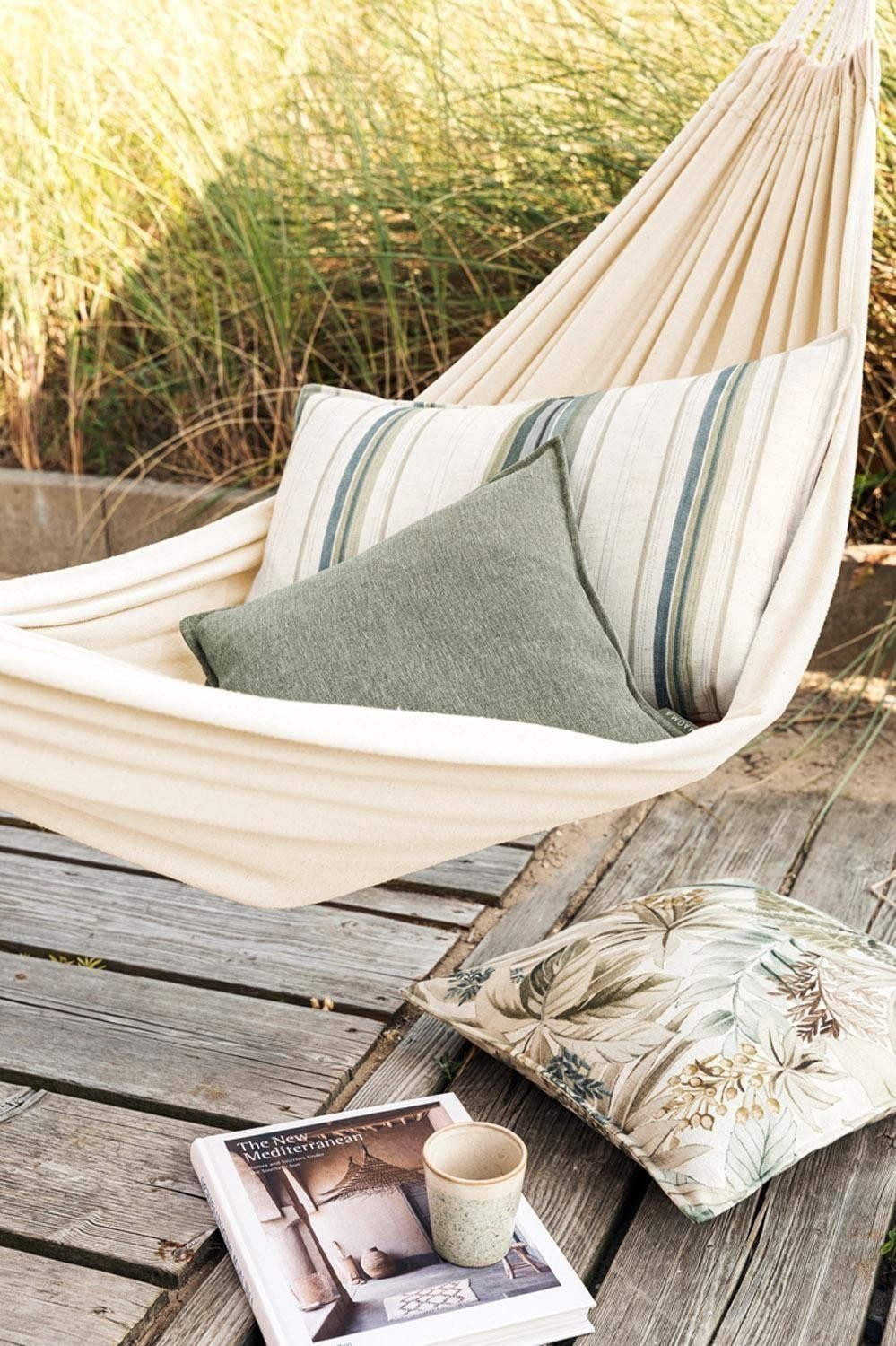 Magma Heimtex Kissenhülle Kissenhülle NIKA, B 40 cm, L 40 cm, Olivgrün, (1 Stück), Polyester, Leinen, mit Reißverschluss