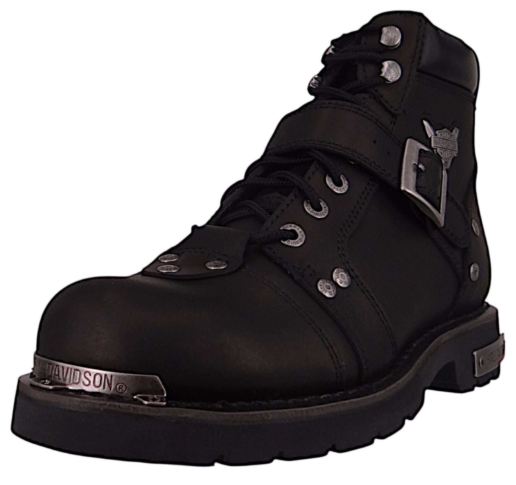 HARLEY-DAVIDSON D91684 Brake Buckle Black Stiefel