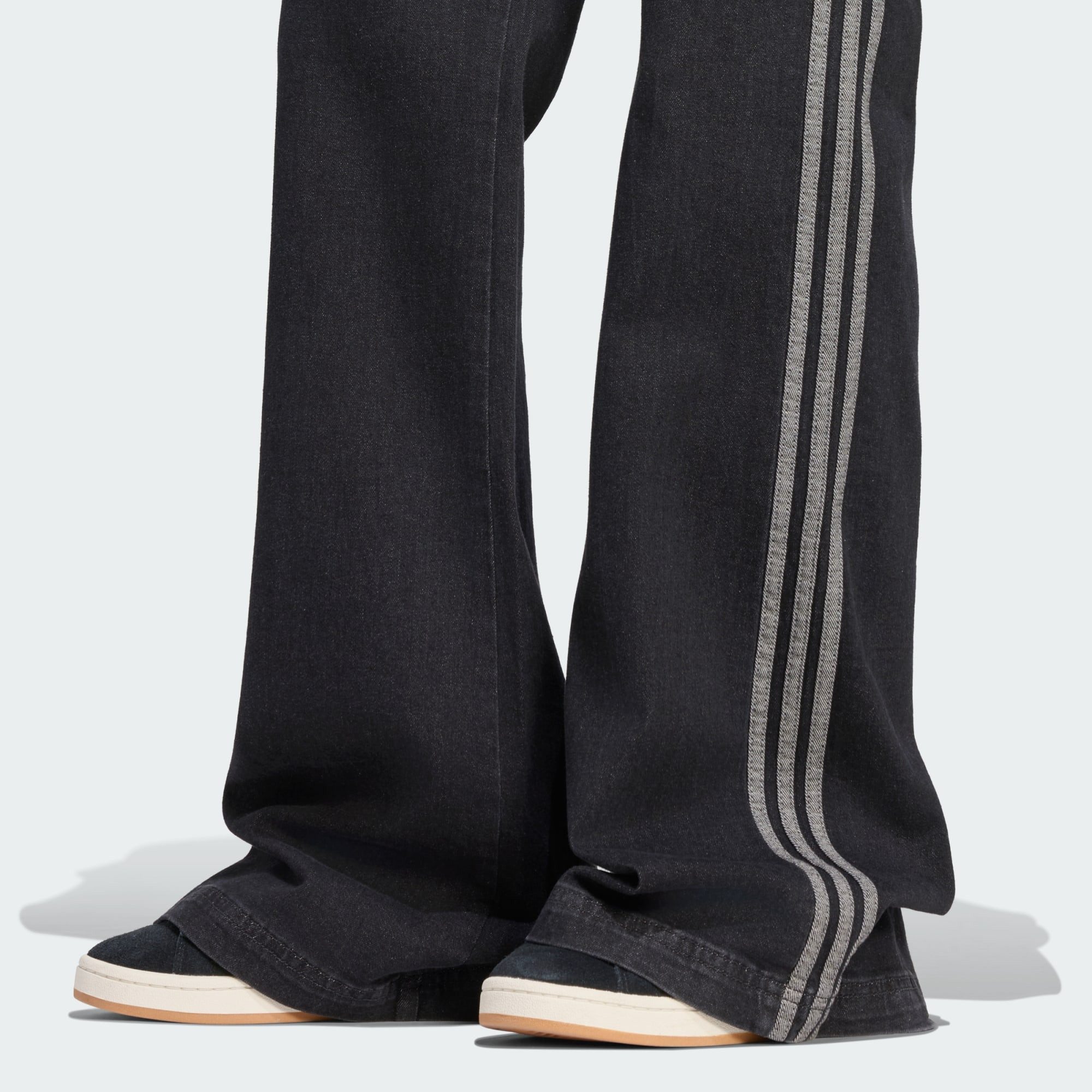adidas Originals Weite Jeans SST LOW RISE DENIMHOSE, AUSGESTELLTES BEIN (1-tlg)