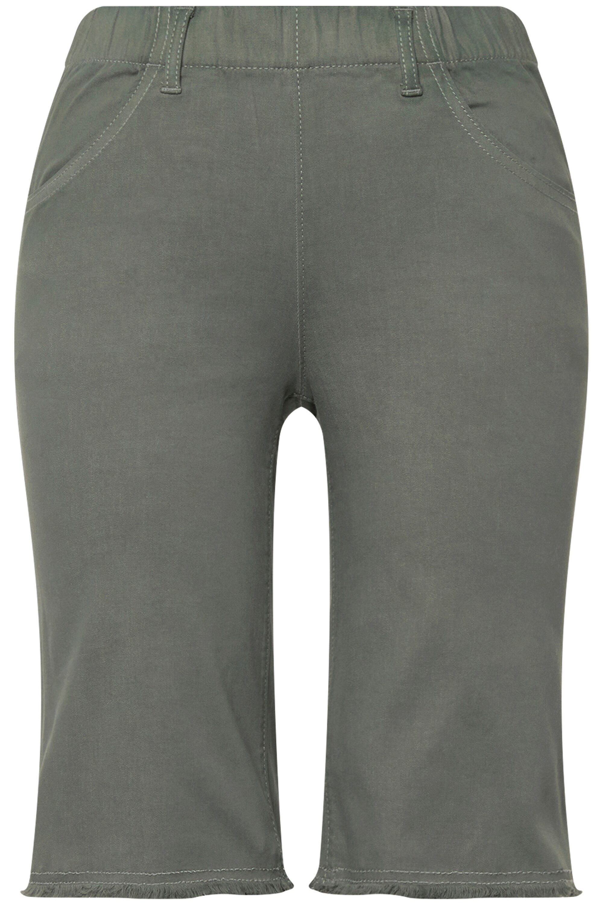 Laurasøn Bermudas Bermuda Fransensaum Elastikbund günstig online kaufen