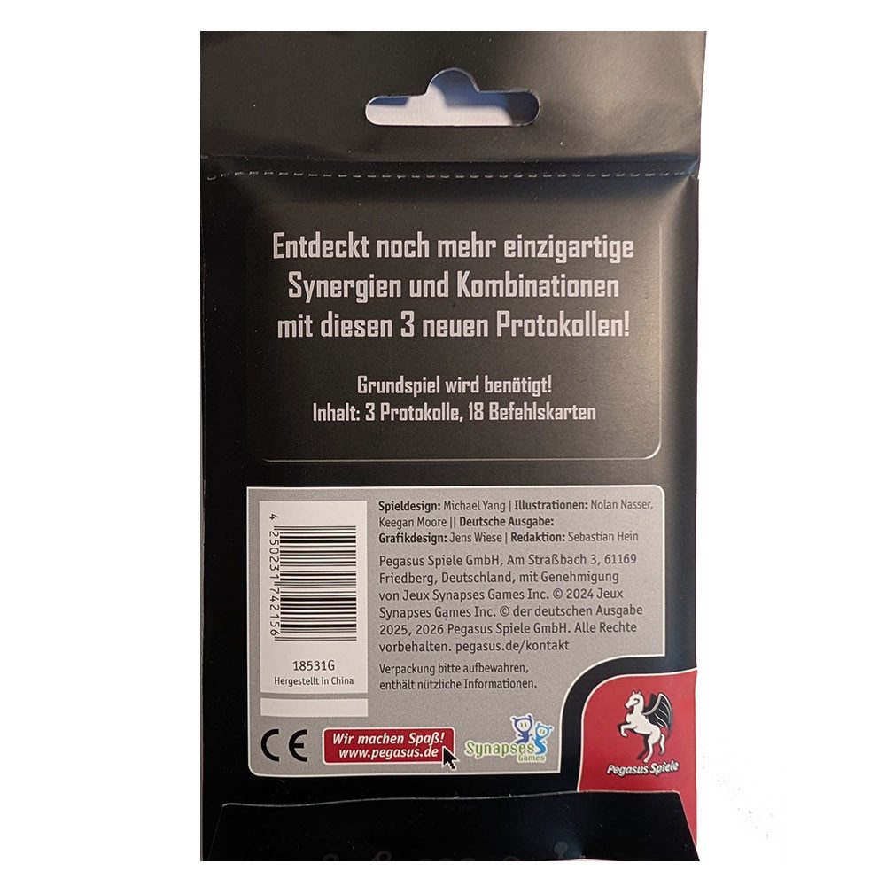 Pegasus Spiele Spiel Compile Purple Edition Gleichgültigkeit Hass Liebe - Erweiterung Spiel, Compile Purple Edition Kartenspiel Erweiterung, Kartenspiel für 2 Personen