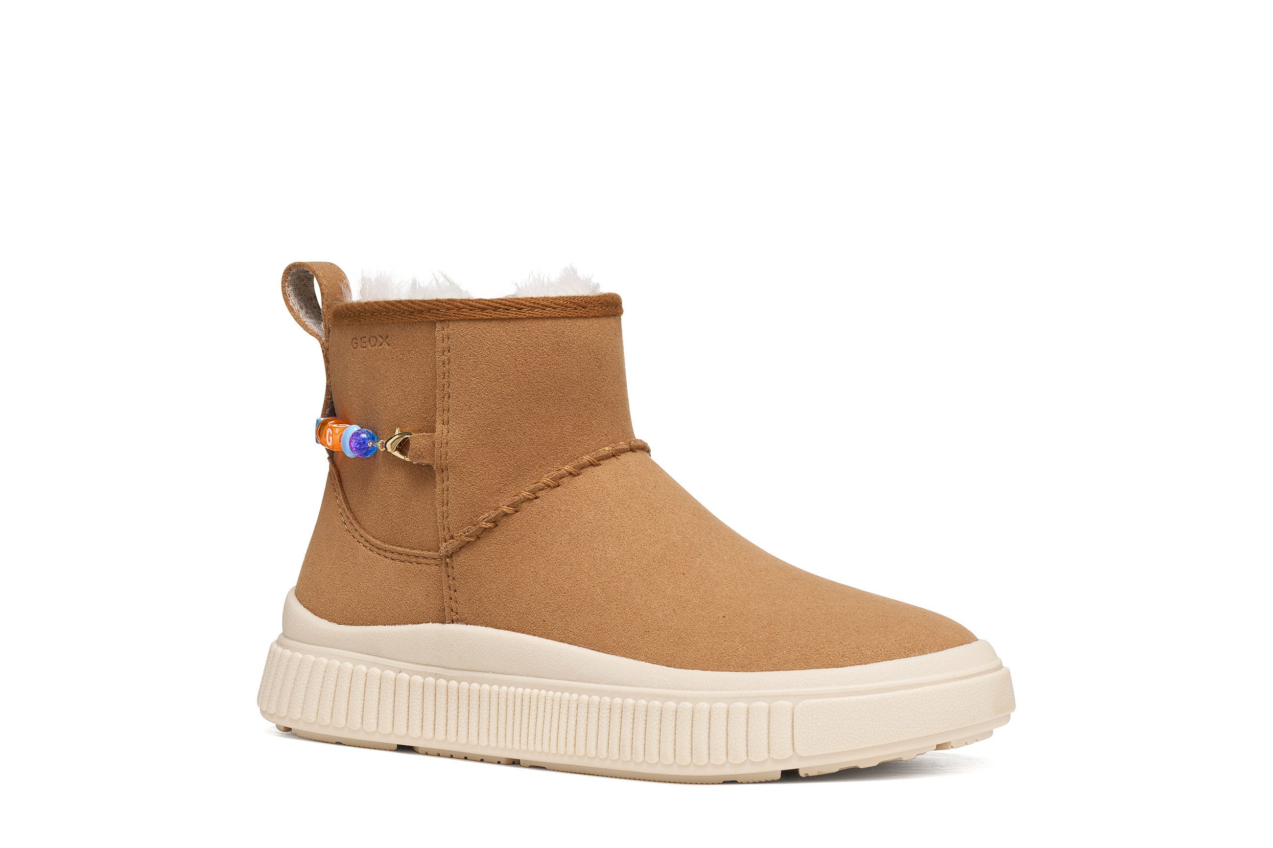 Geox J LAQUINNY GIRL Winterboots Outdoorboots mit Schmuckelementen, Größenschablone zum Download