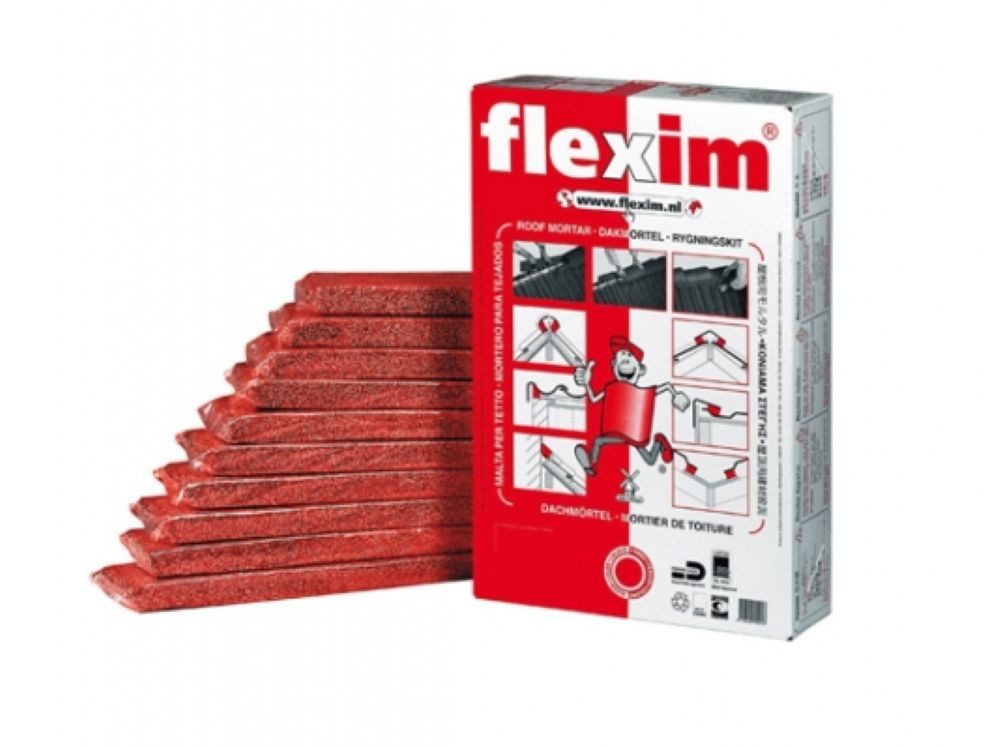 BWK allform Mörtel Flexim Dachmörtel 10 Streifen, verarbeitungsfertiger, elastischer Dachmörtel