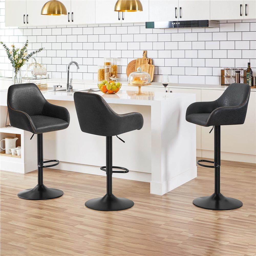 Yaheetech Barhocker (2 St), Barstuhl Bistrohocker günstig online kaufen
