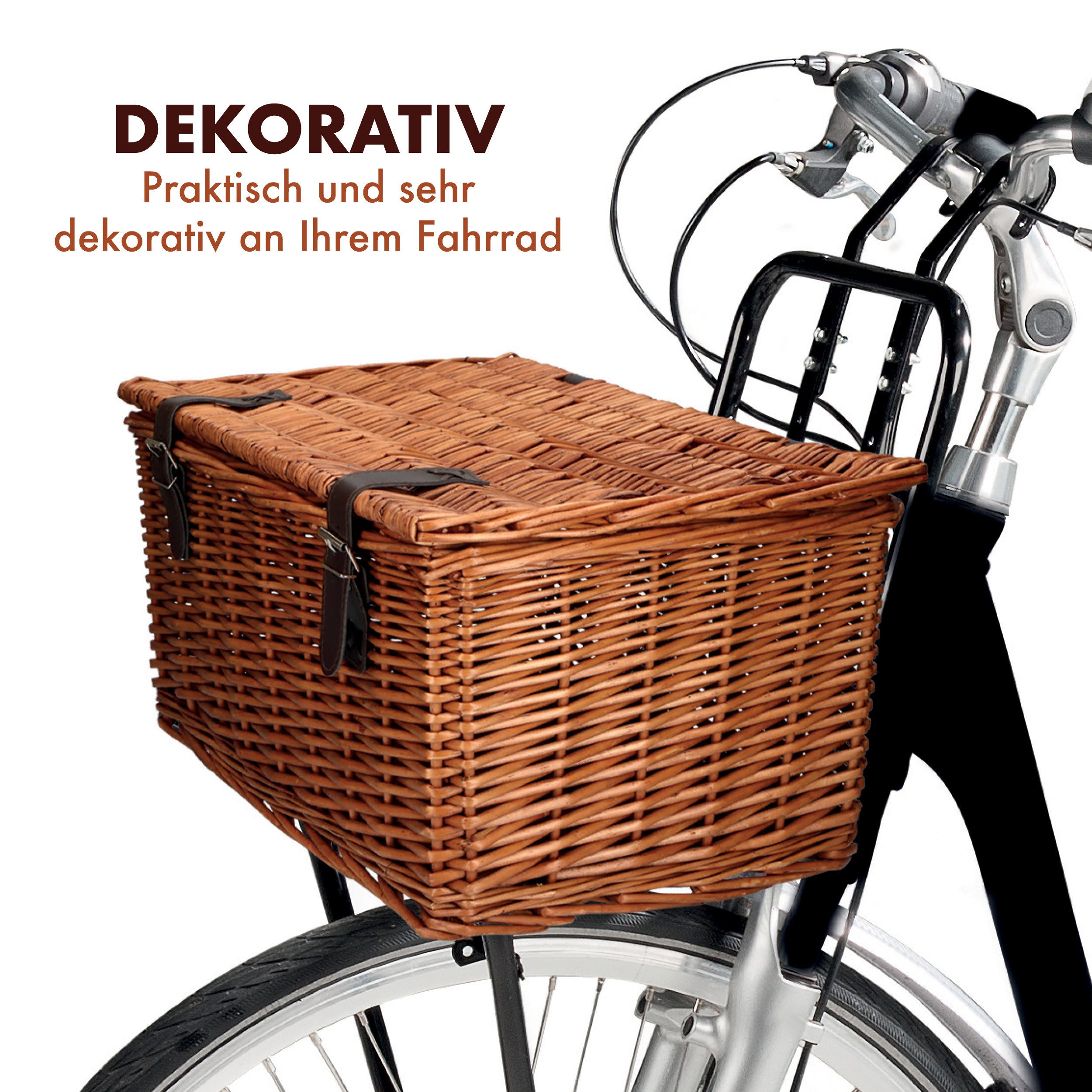 Bicycle Gear Fahrradkorb Bicycle Gear Fahrradkorb 30L - Braun