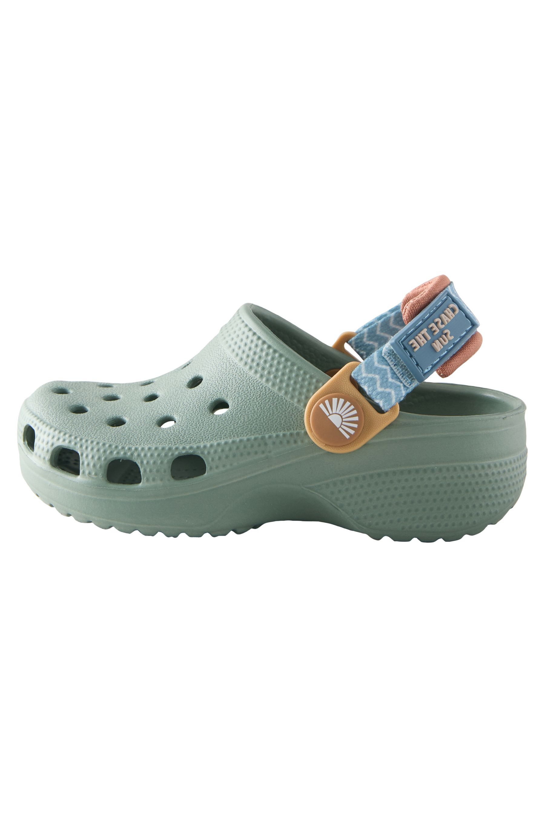 Next Clogs mit Riemchen und Streifen Clog
