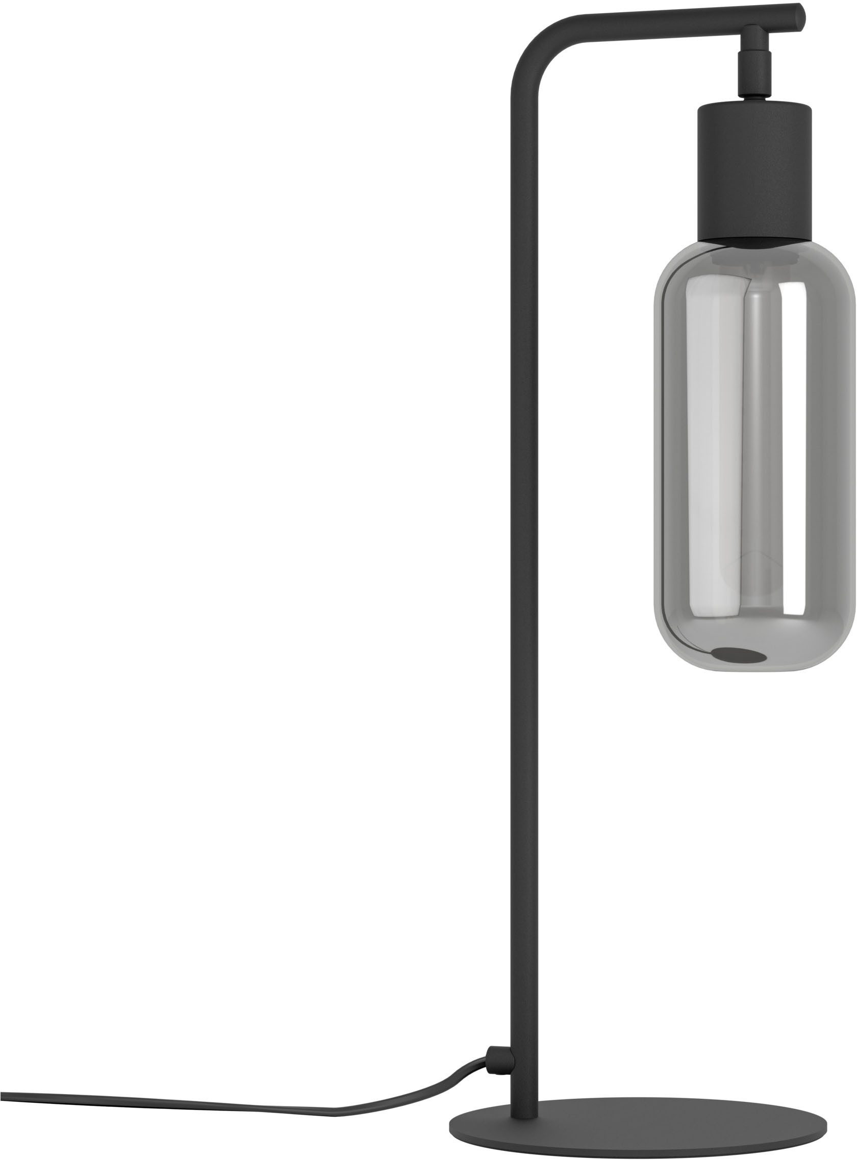 EGLO Tischleuchte MAIONE Tischlampe - Stahl - E27 - 1X4W - IP20, Ein-/Ausschalter, ohne Leuchtmittel, Nachttischlampe, Schreibtischleuchte, Leselampe,L17 x B9 x H50,5 cm. Reduzierter Preis € 59,90. Unverbindliche Preisempfehlung € 69,90