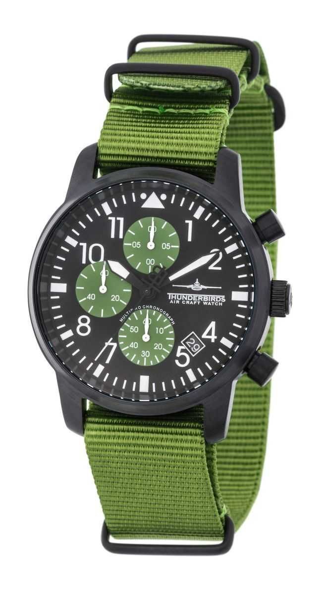 Quarzuhr Natoband - mm MultiPro Thunderbirds - Chronograph TB1067-08 40