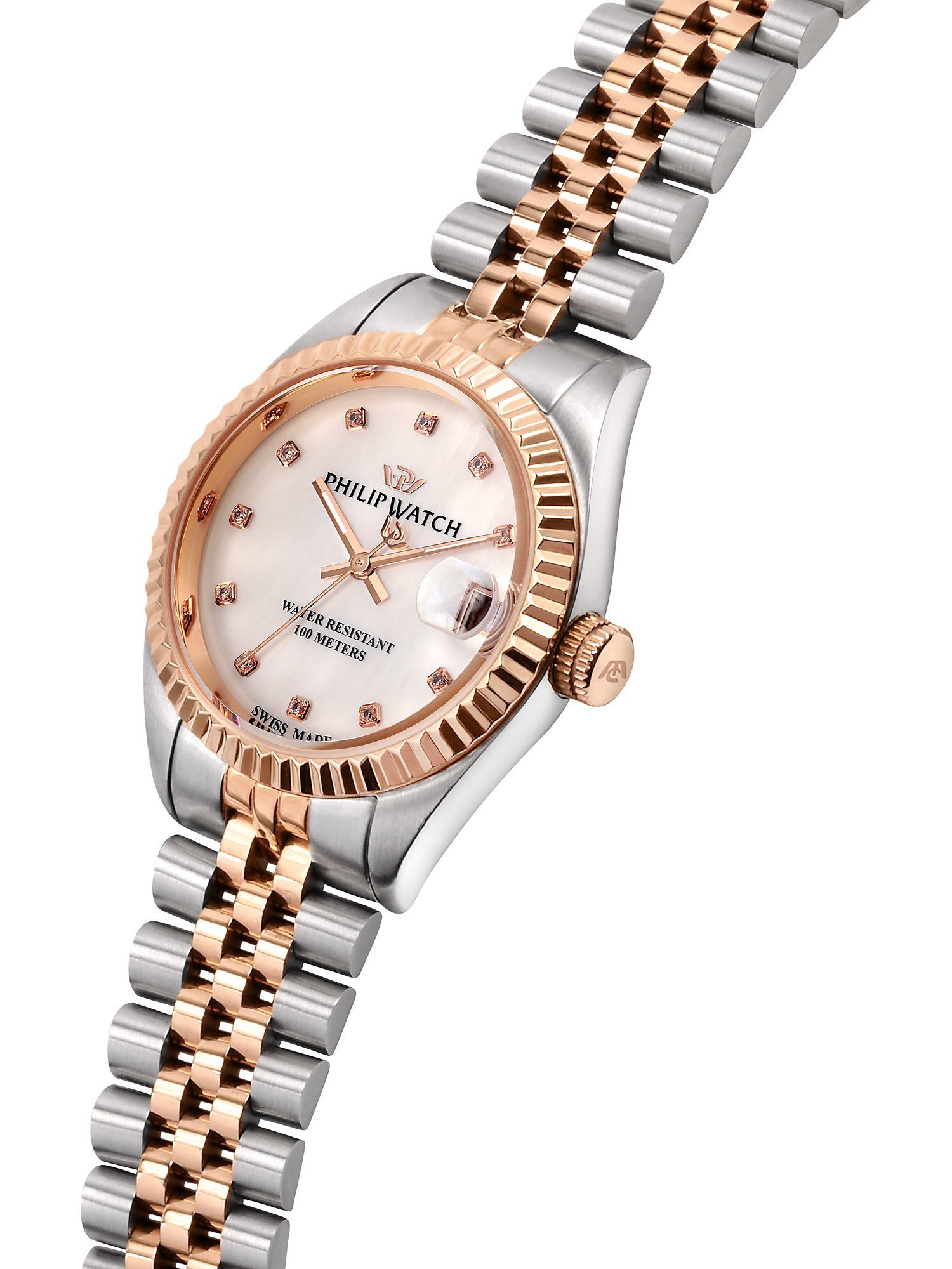 PHILIP WATCH UHREN Quarzuhr Philip Watch Damen-Uhren Analog Quarz