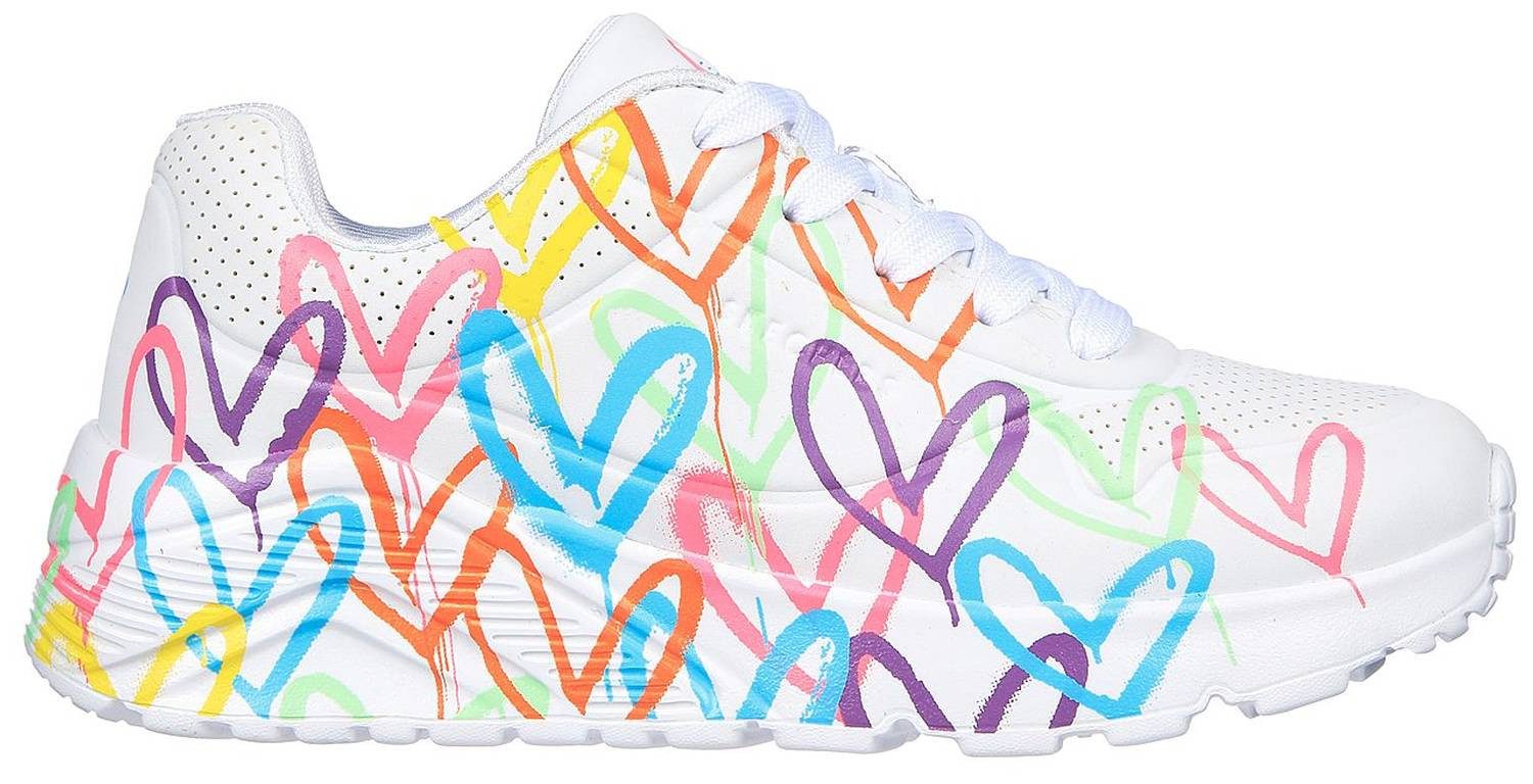 Skechers Skechers Uno Lite Spread The Love Sneaker