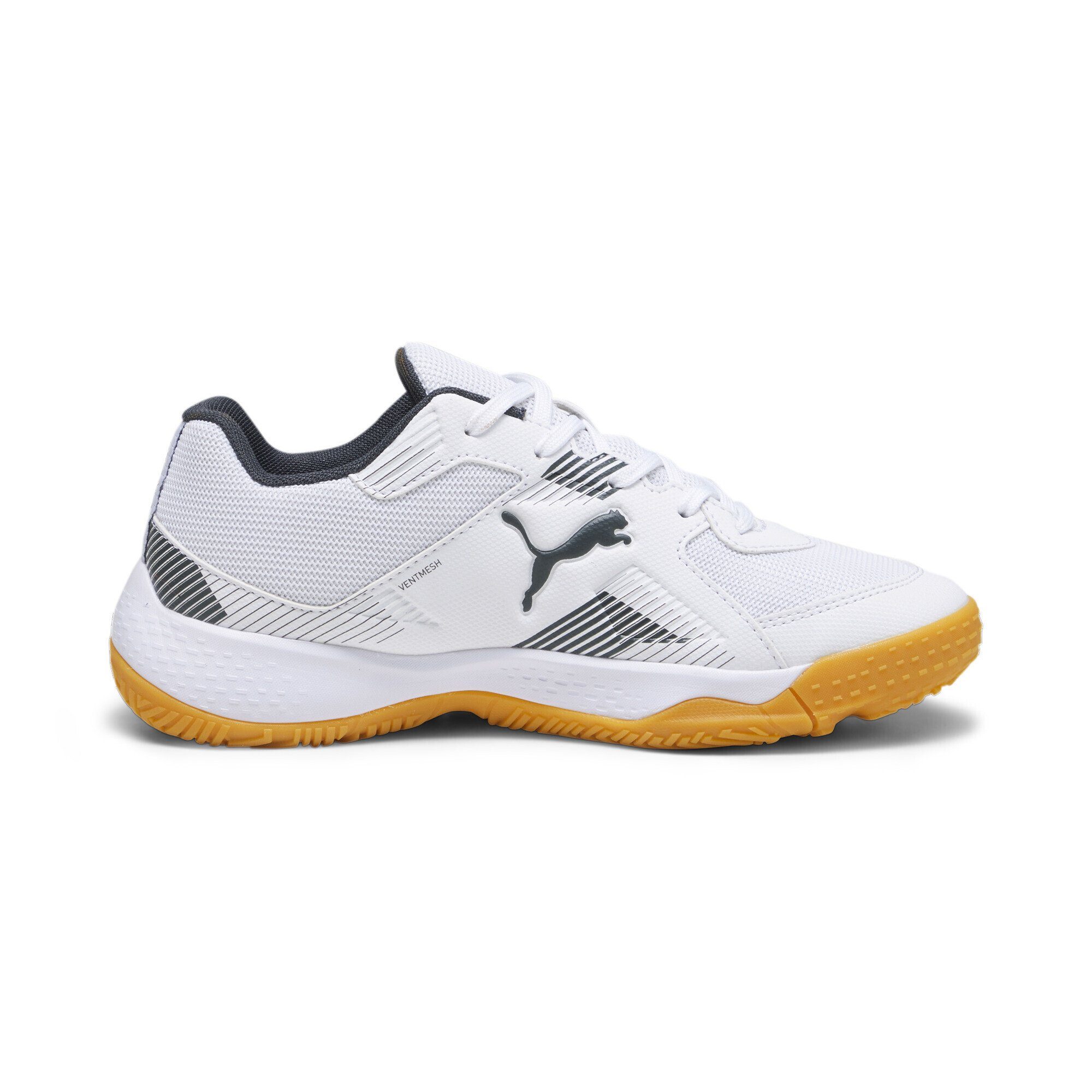 Sneaker Shadow Gum Hallen-Sportschuhe II White Jungen Beige Gray PUMA Solarflash